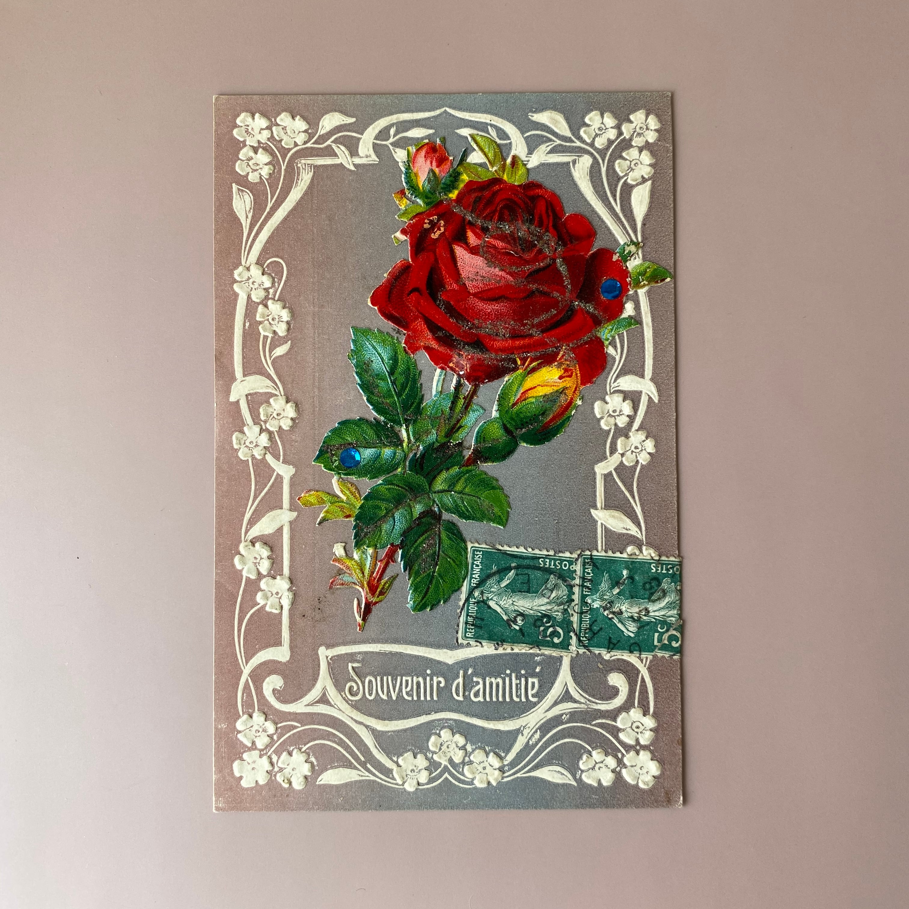 アンティーク薔薇のポストカード・c / vp0139 | Petit Musée | プチミュゼ