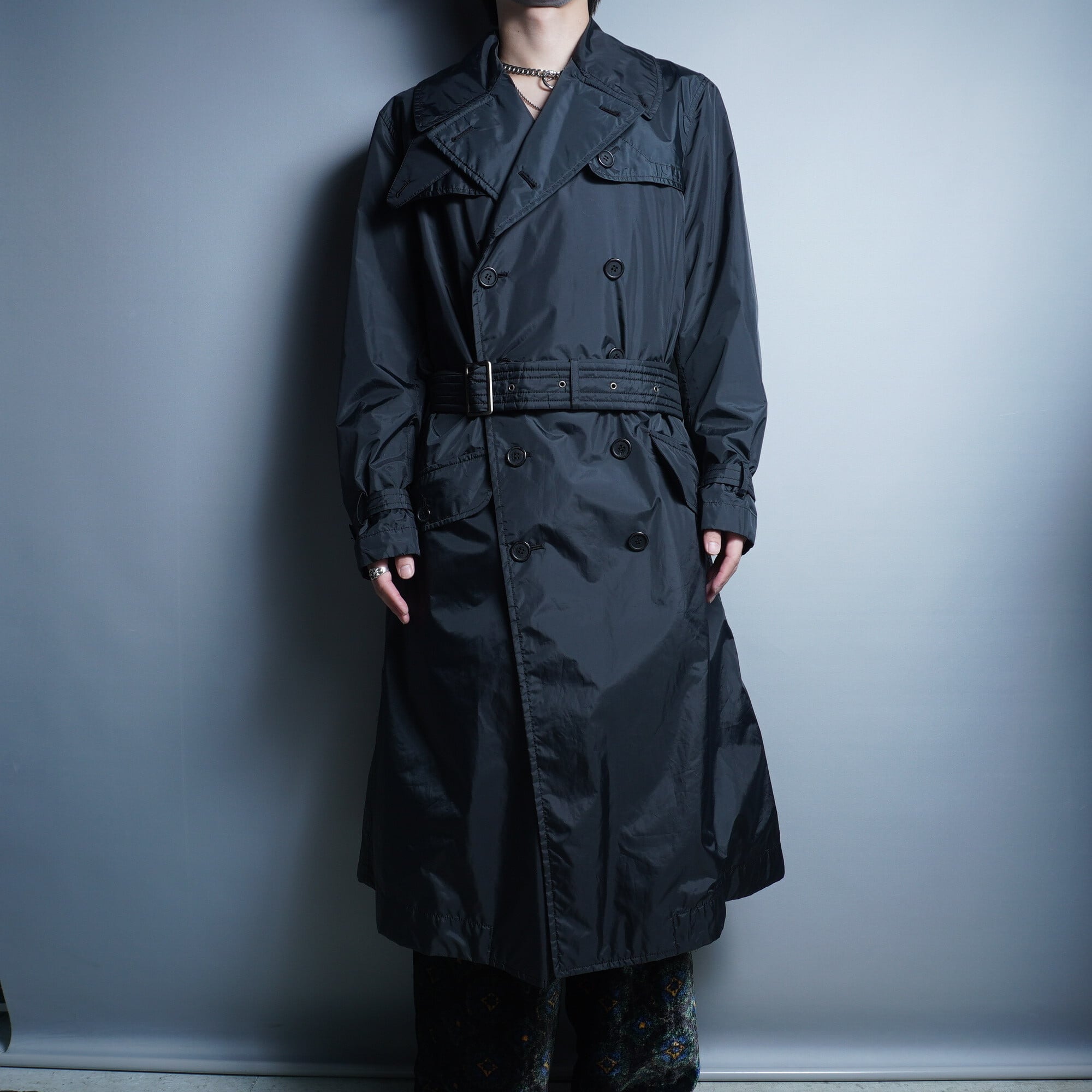 ISSEY MIYAKE】イッセイミヤケ 美品 タグ付 パラシュート ステンカラー