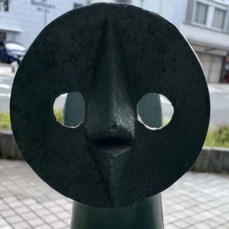 昭和レトロ雑貨、大阪万博 Expo'70 岡本太郎 太陽の塔の青銅のオブジェ