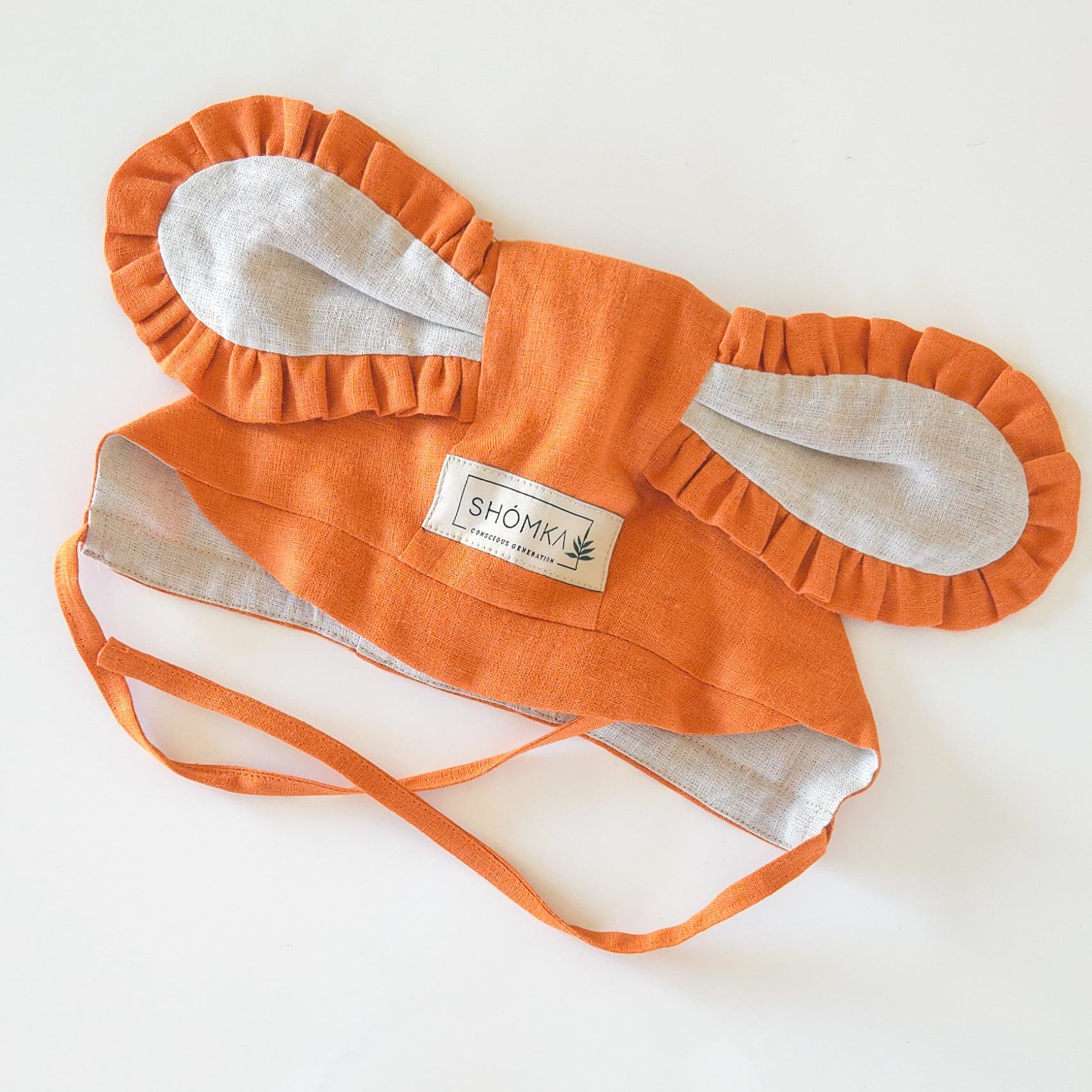 SHOMKA - puppy bonnet / carrot | k&y for baby and kids