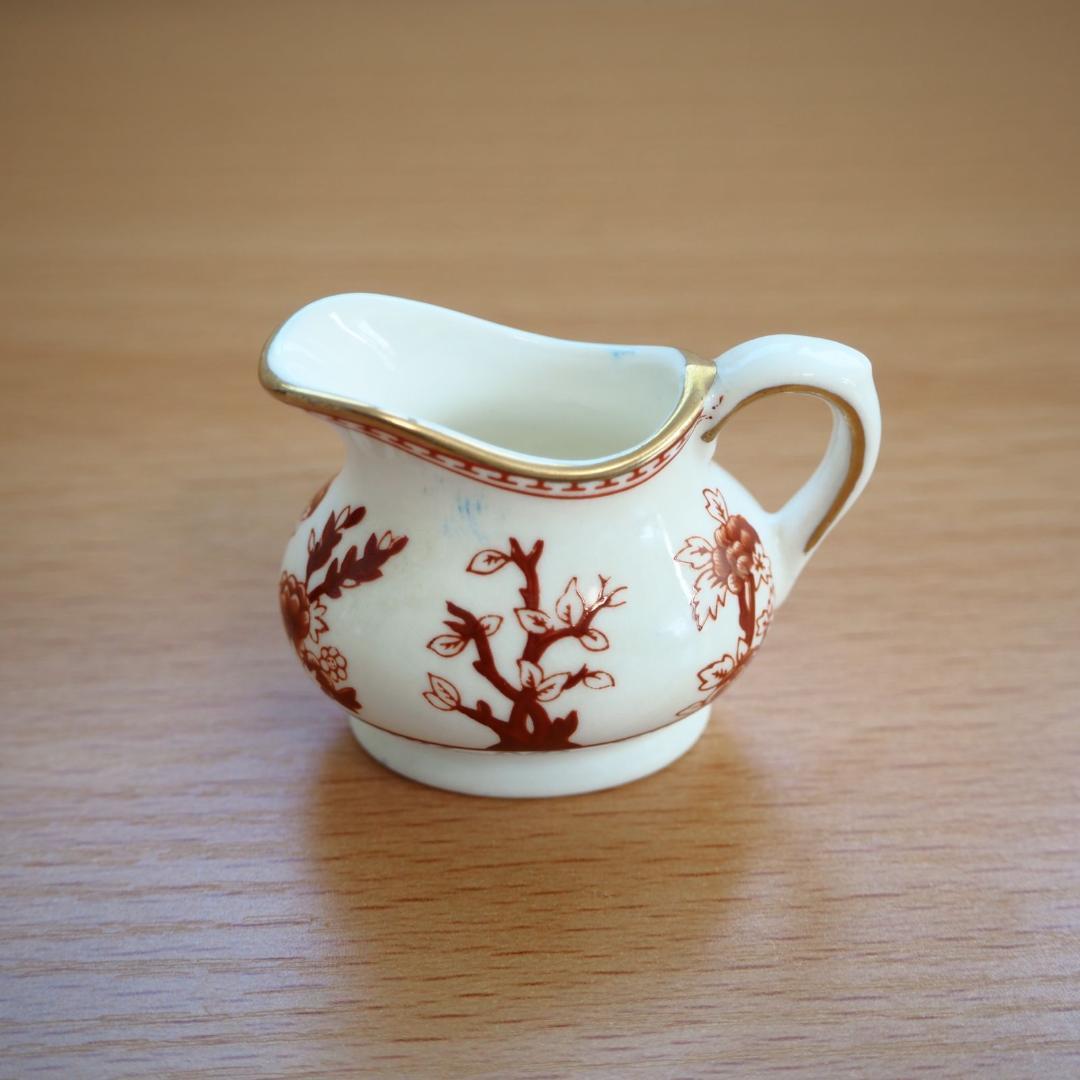 コールポート ベイジェント 青い小花 ミニチュア ティーセット｜コール