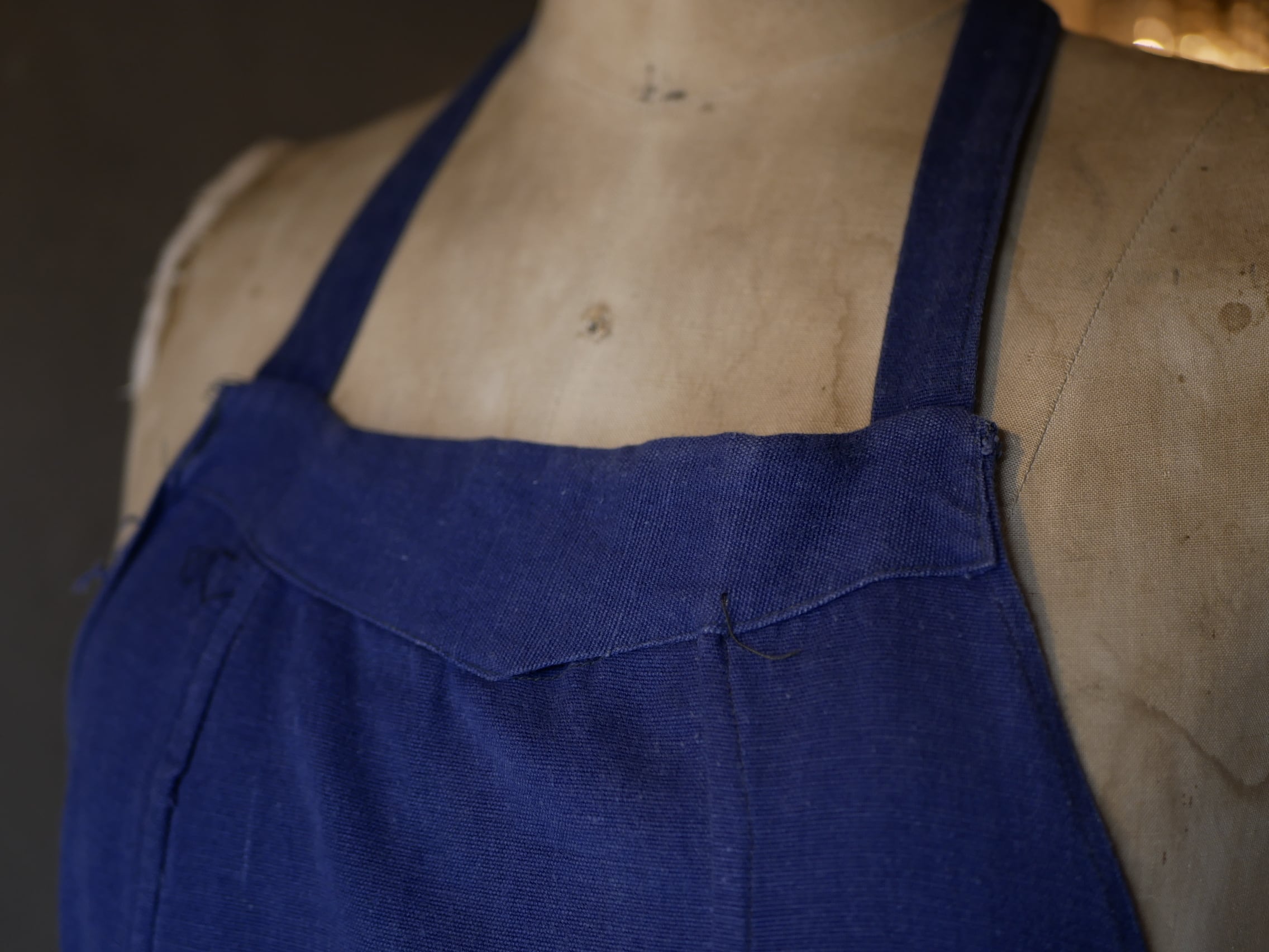 ワークエプロン フランスヴィンテージ ブロカント | フランス