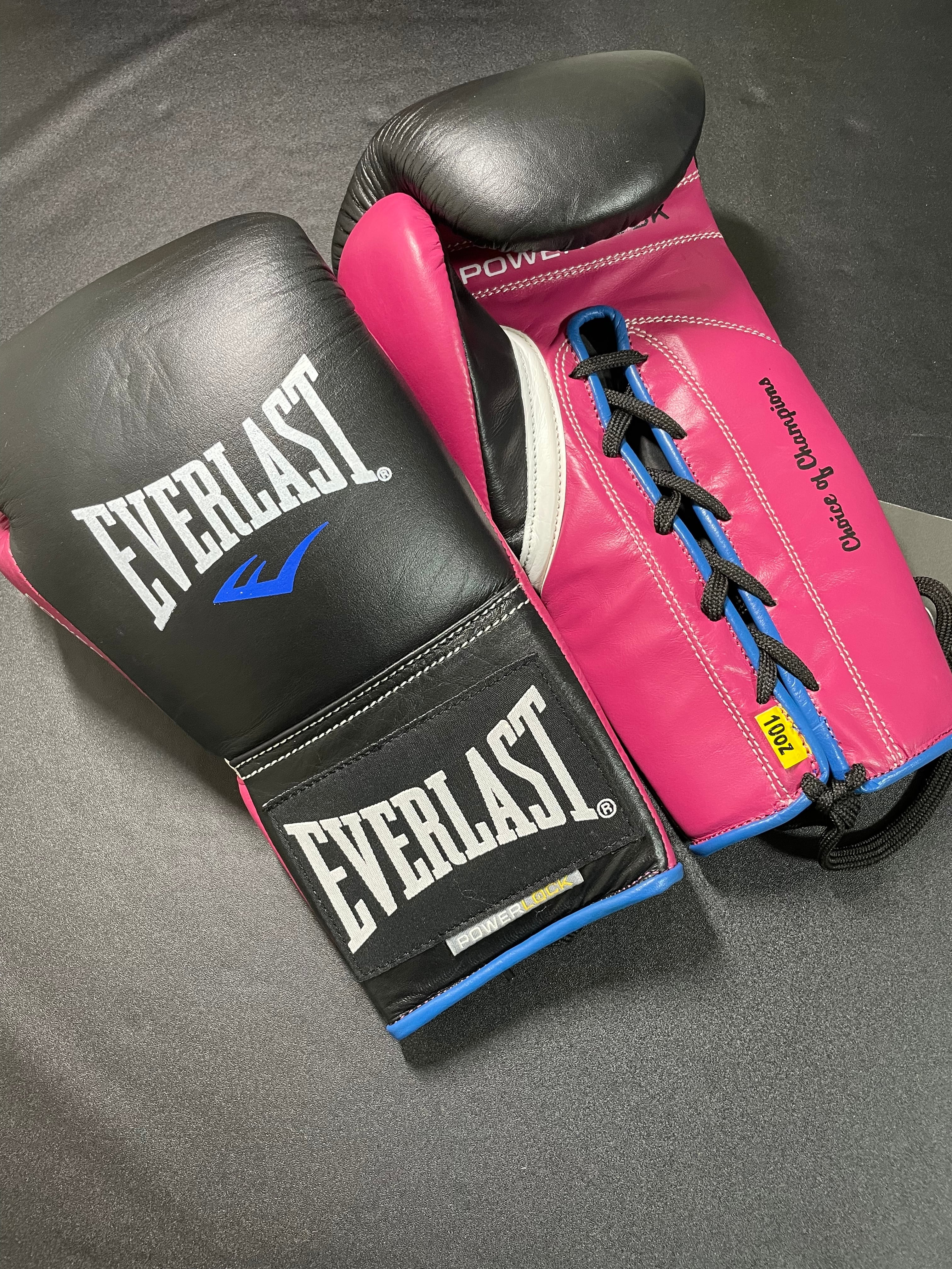 Everlast パワーロックプロファイトグローブ ブラック/ピンク