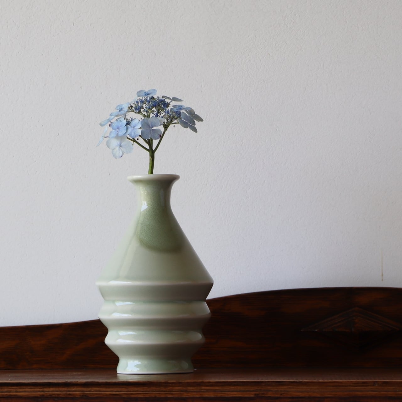 瀬戸焼 古瀬戸 瑠璃金彩葫蘆瓶 M R7845