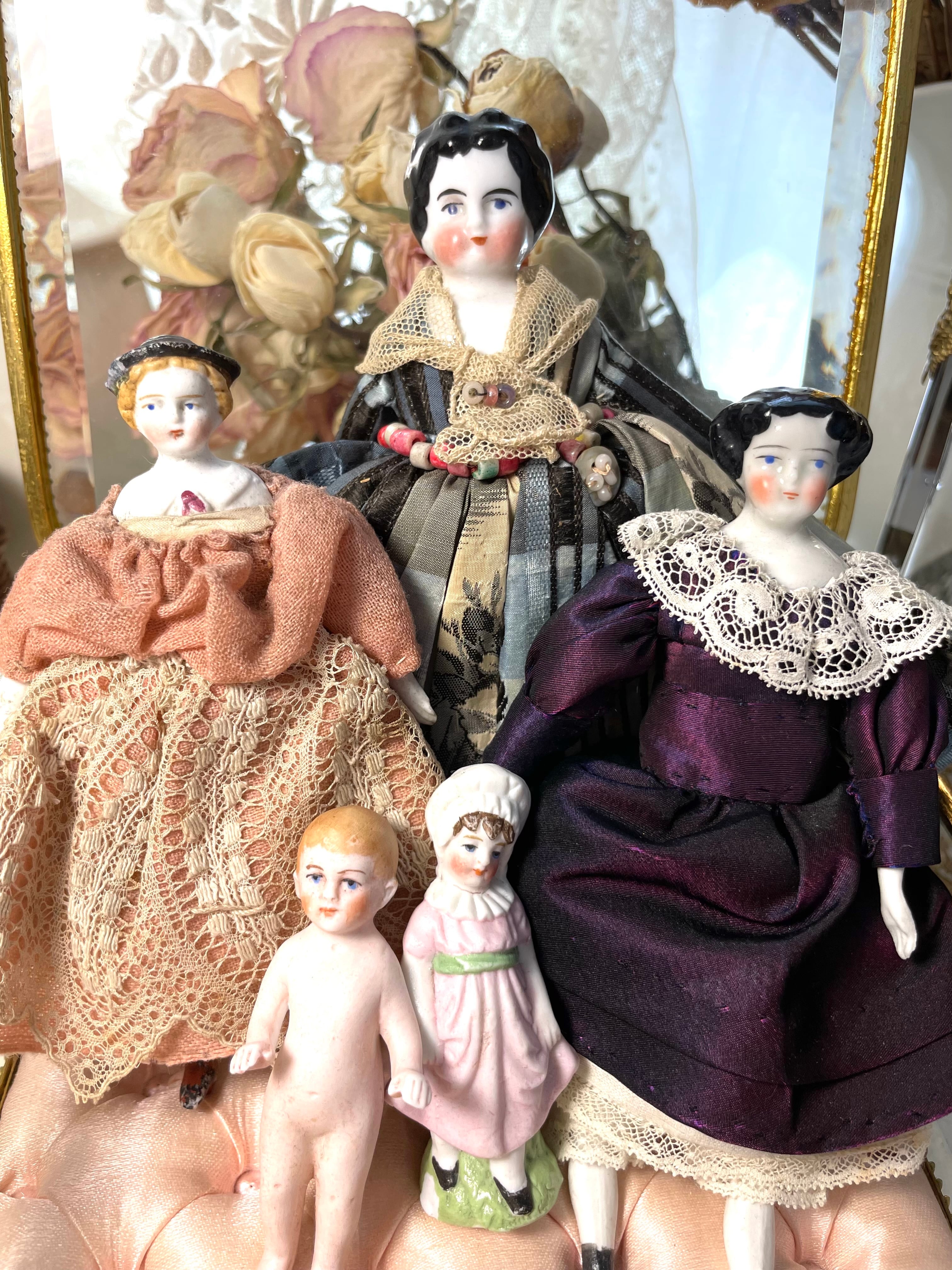 ❀アンティーク パリアンドール チャイナヘッドドール♪約25cm