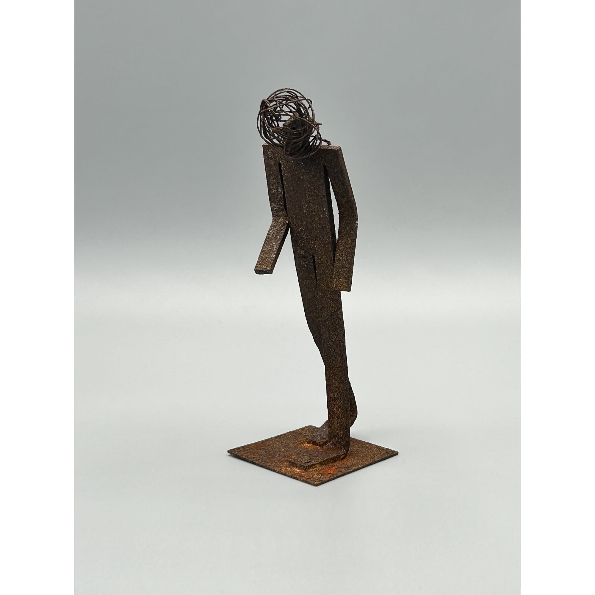 アート［ 錆びる人 Ⅲ-17 ］立体 オブジェ | haldessin［アルデッサン