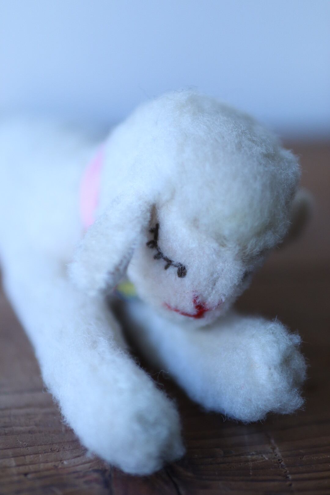 ヴィンテージ シュタイフ お眠りひつじ FloppyLamby | ぷちアンティーク