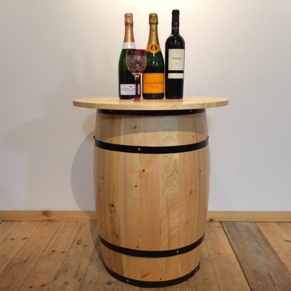 樽テーブル・ナチュラル | KIDARU CLUB