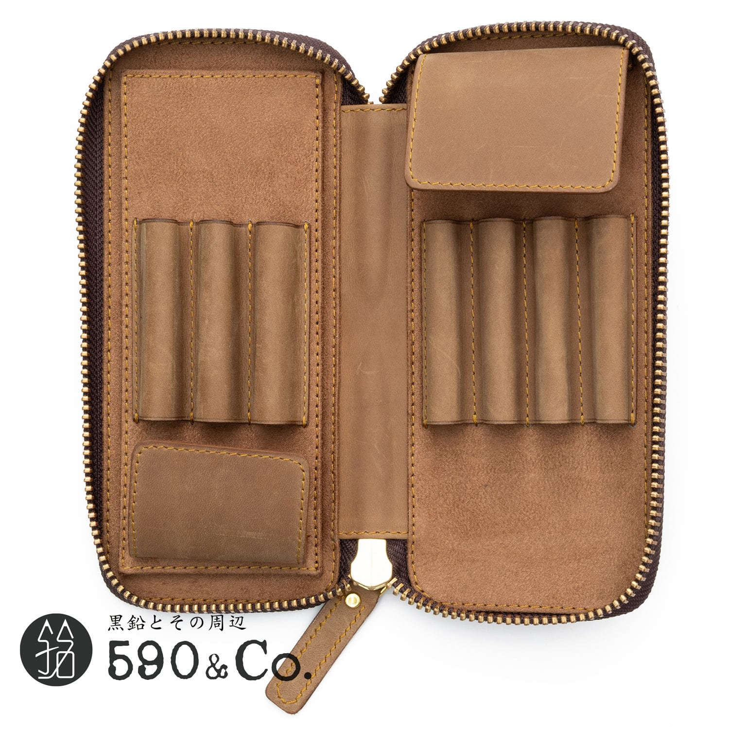 Bahagia & craft/バハギア】廣瀬鐵筆堂モデルラウンドファスナーペン