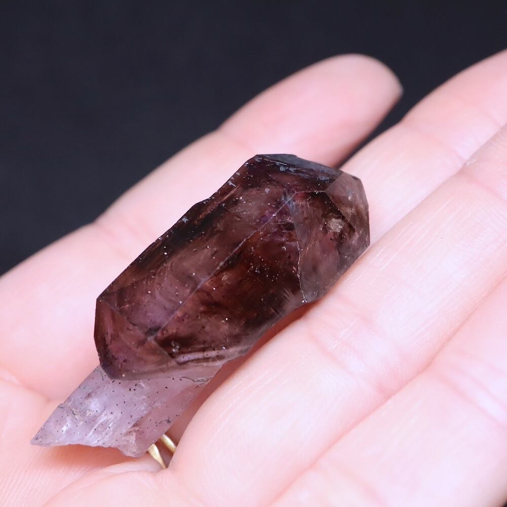 スーパーセブン セプター スモーキー アメジスト紫水晶 13,5g AMT187