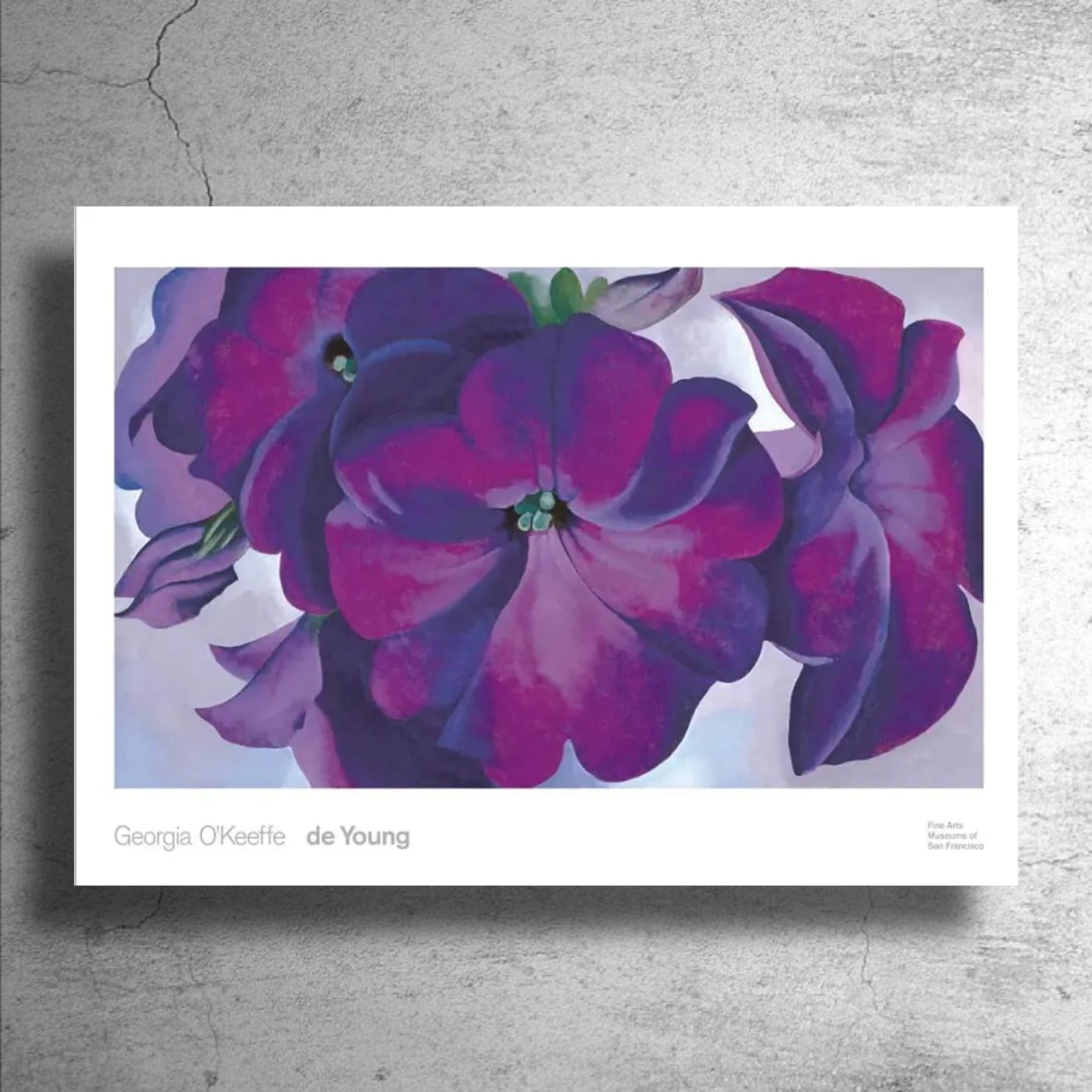 IA O'KEEFFE ポスター ジョージア・オキーフ：Gray Lines with Black