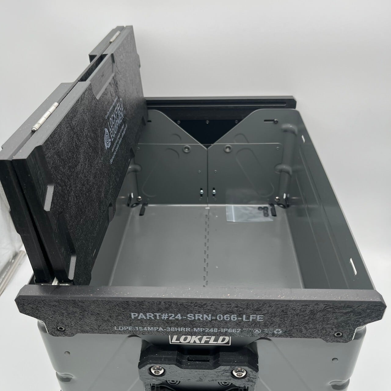 LOCKFIELD EQUIPMENTフォルダブルトップ再プラBKシェルコン天板