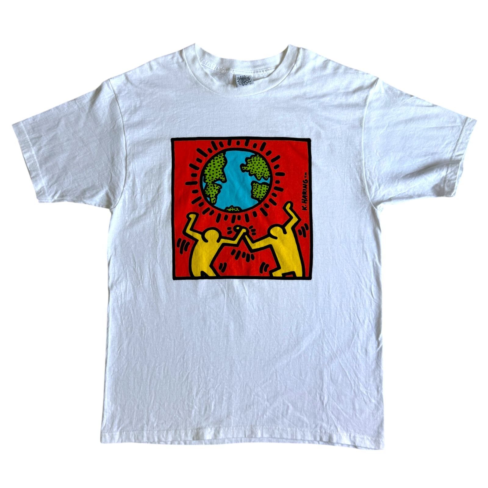 90s キースヘリング Bill T.Jones Printed 激レア XL 入荷 . . 90's