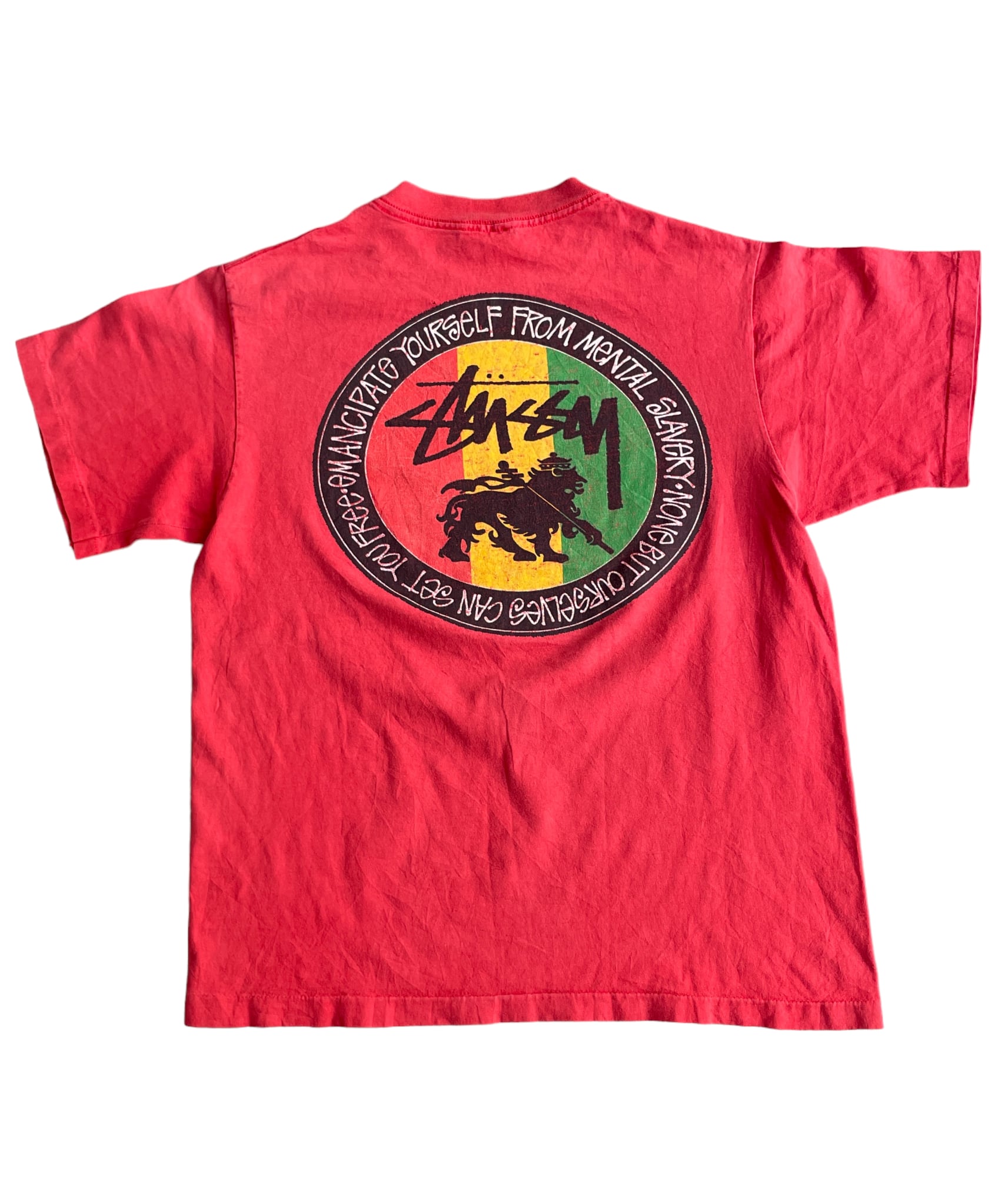 80s 黒タグ オールド ステューシー STUSSY スーパースター Tシャツ【L