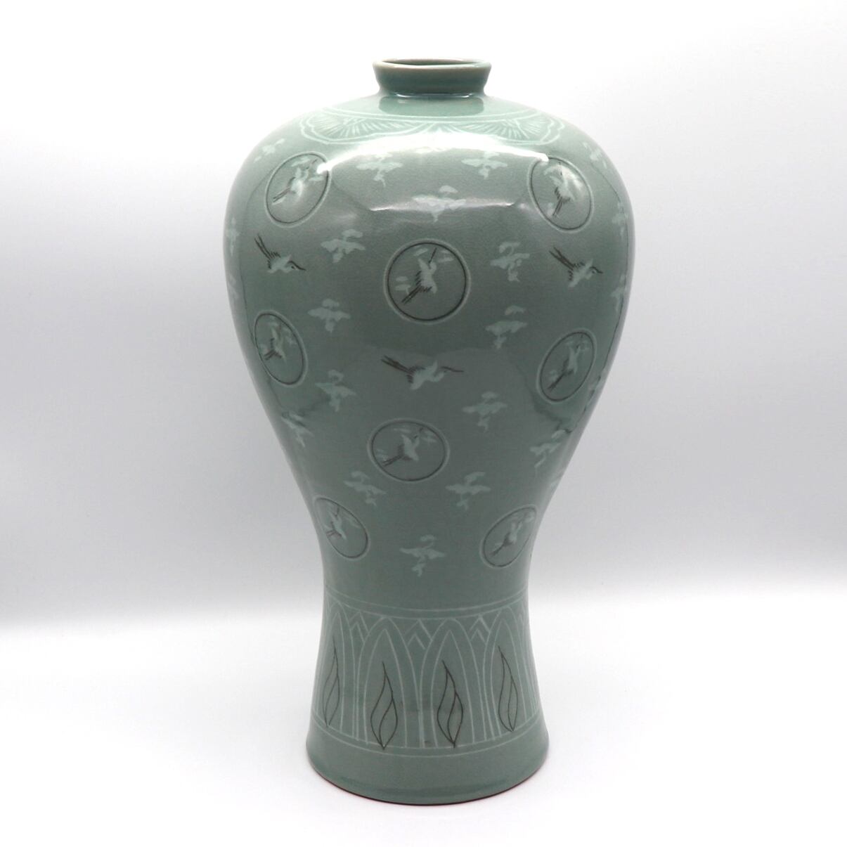 中国 青花 花弁文瓶 壺 C 8946A 中国 青花 花弁文瓶 壺 C 8946A