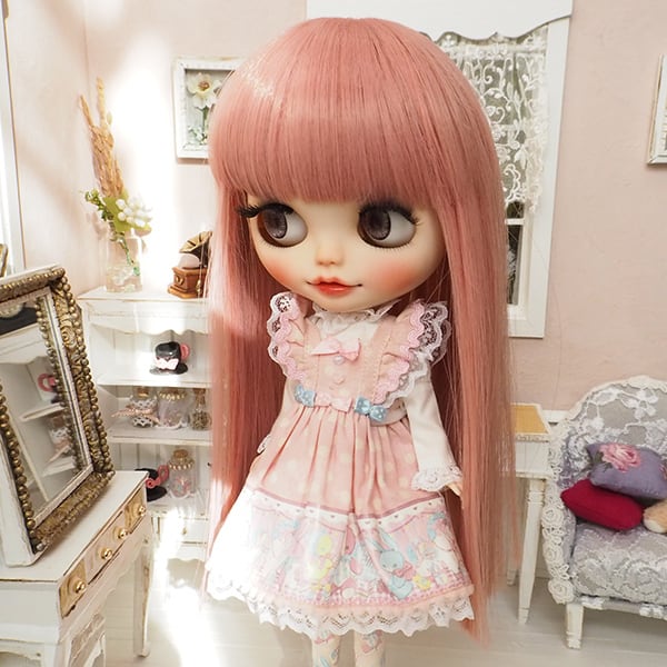 アイシードールネオブライス頭皮付きウィッグレモン