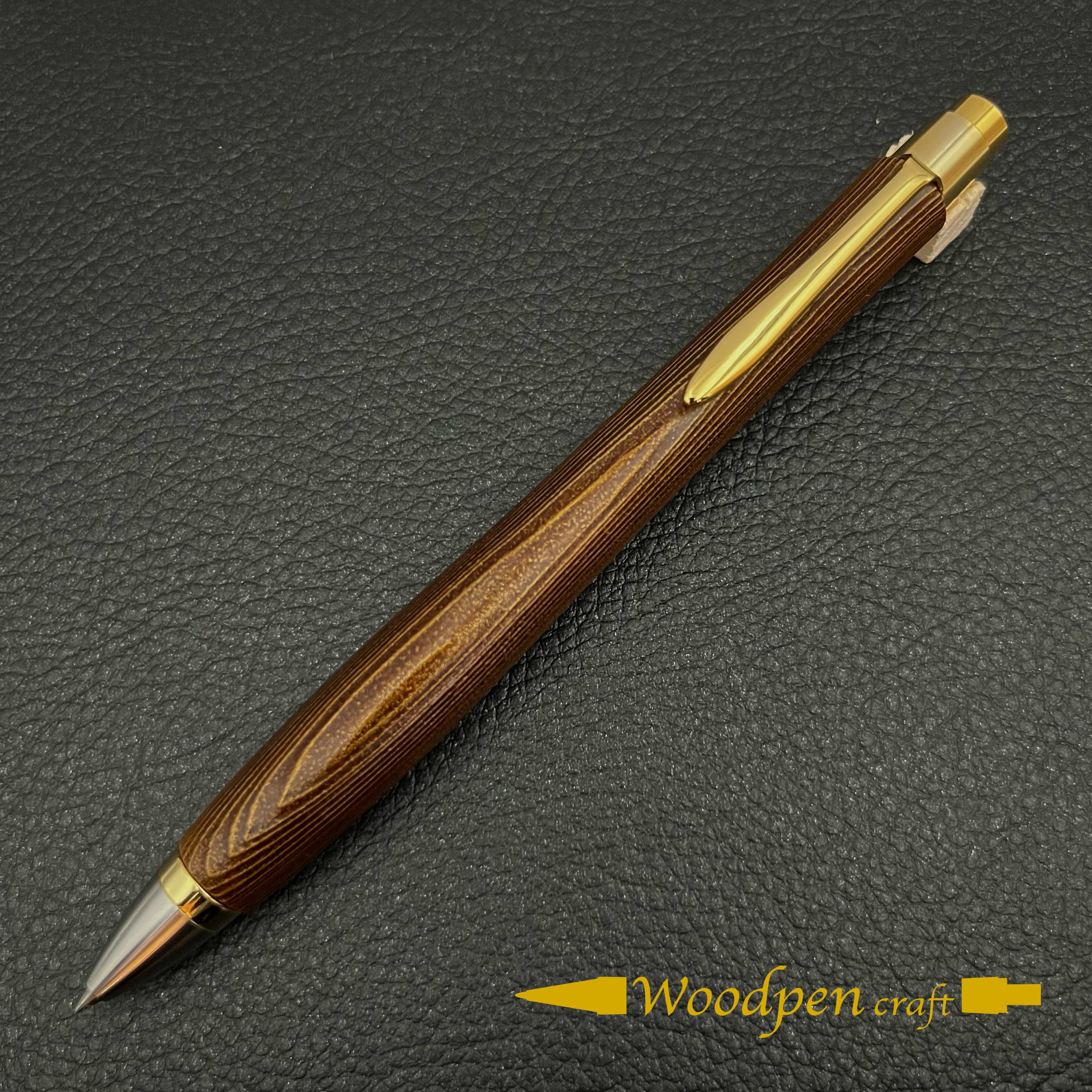 津*様 ウッドペンクラクトさん 杉瘤 国産摺り漆 織部 ボールペン 新品