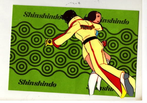 セル画】「鋼鉄ジーグ」 東映版 司馬宙 & 卯月美和 セル画が[駸々堂]の