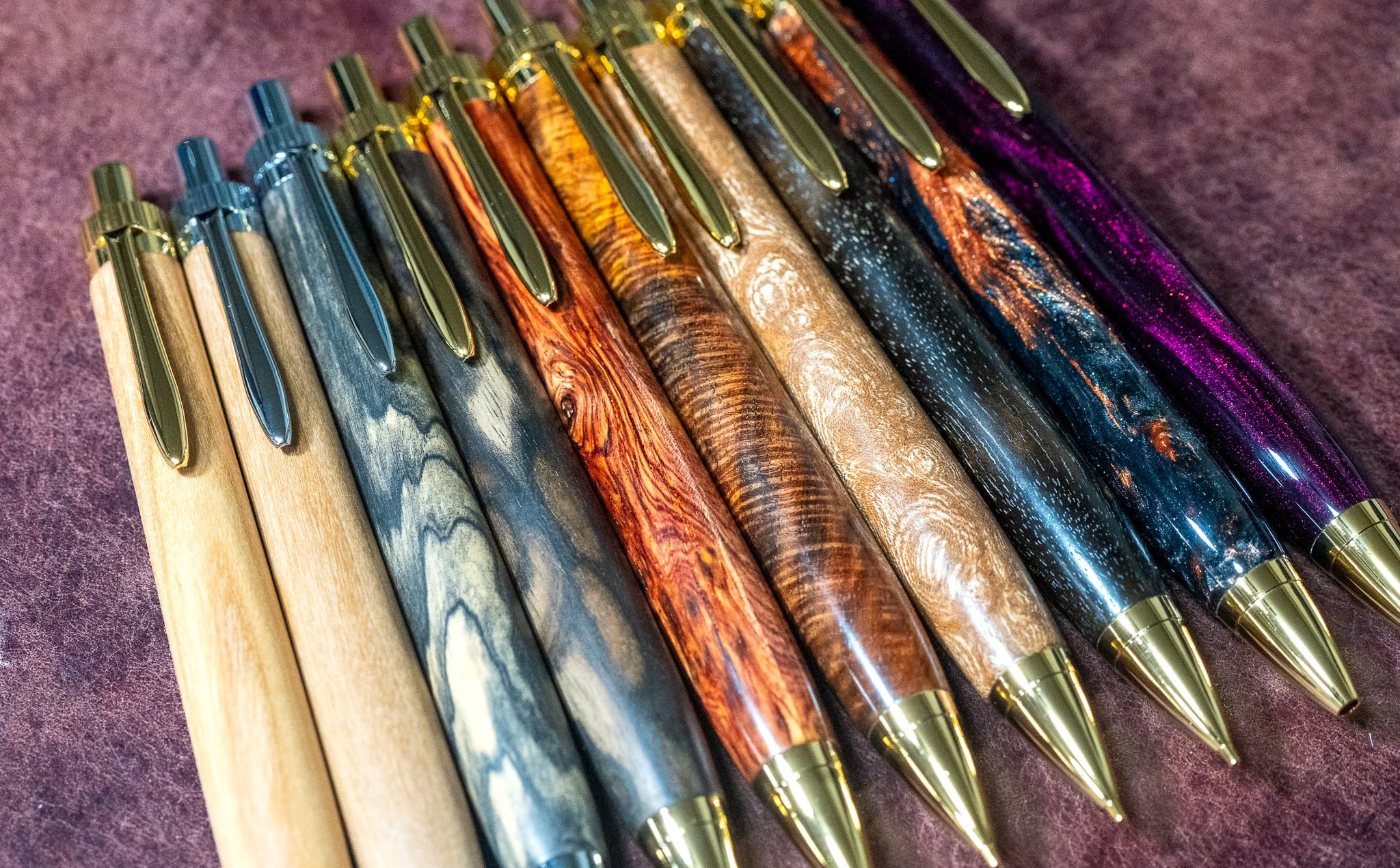 21世紀最高峰の材】 サイアミーズローズウッド 特上 gold MP | 木軸