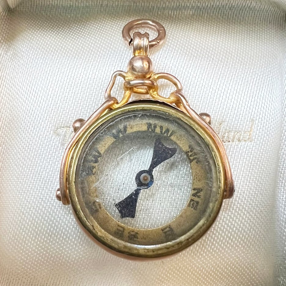 イギリス ブリティッシュ アンティーク K9 コンパス 方位磁針