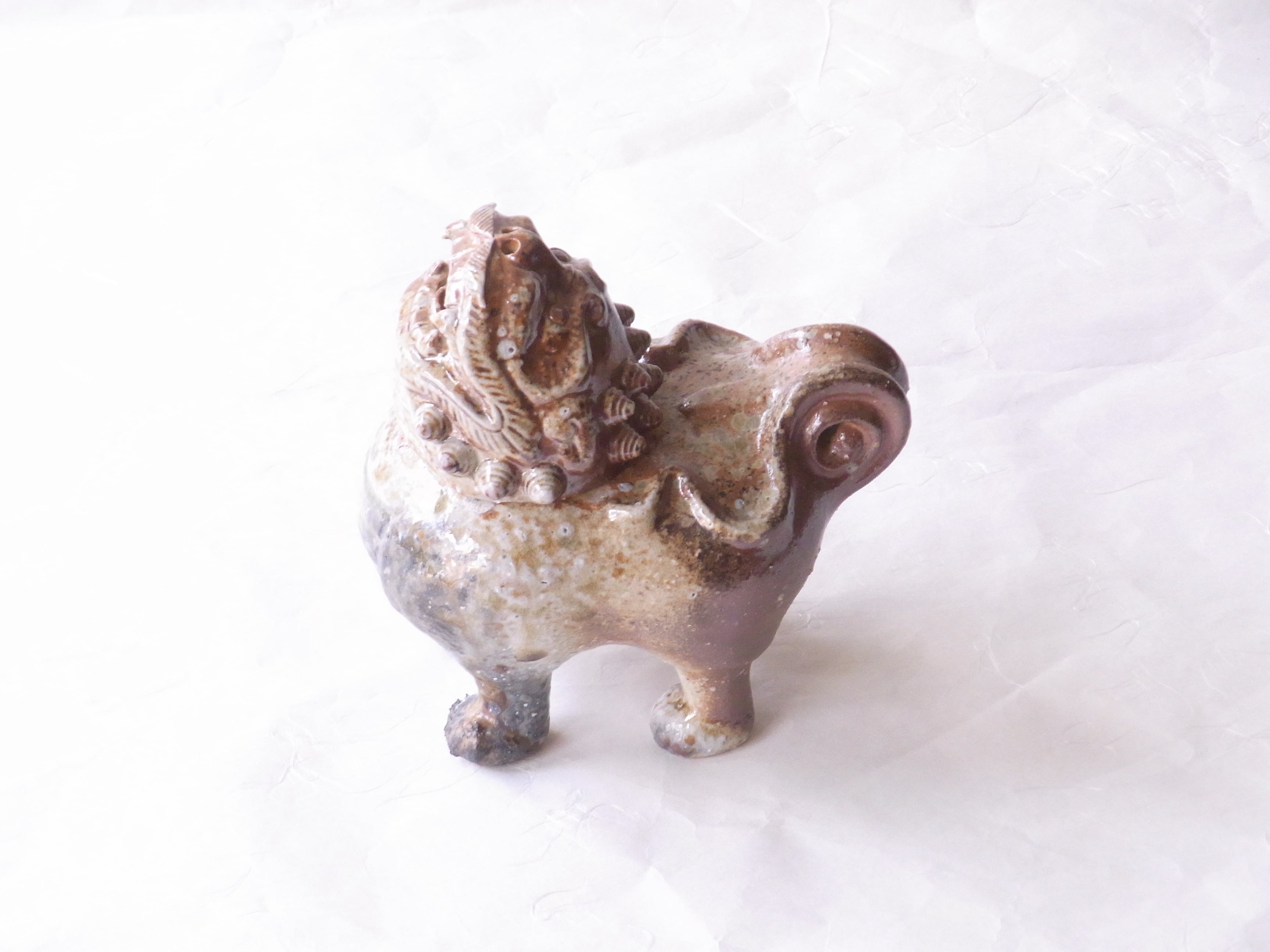 信楽焼 高橋楽斉 作 唐獅子 香炉 | 小林漆陶