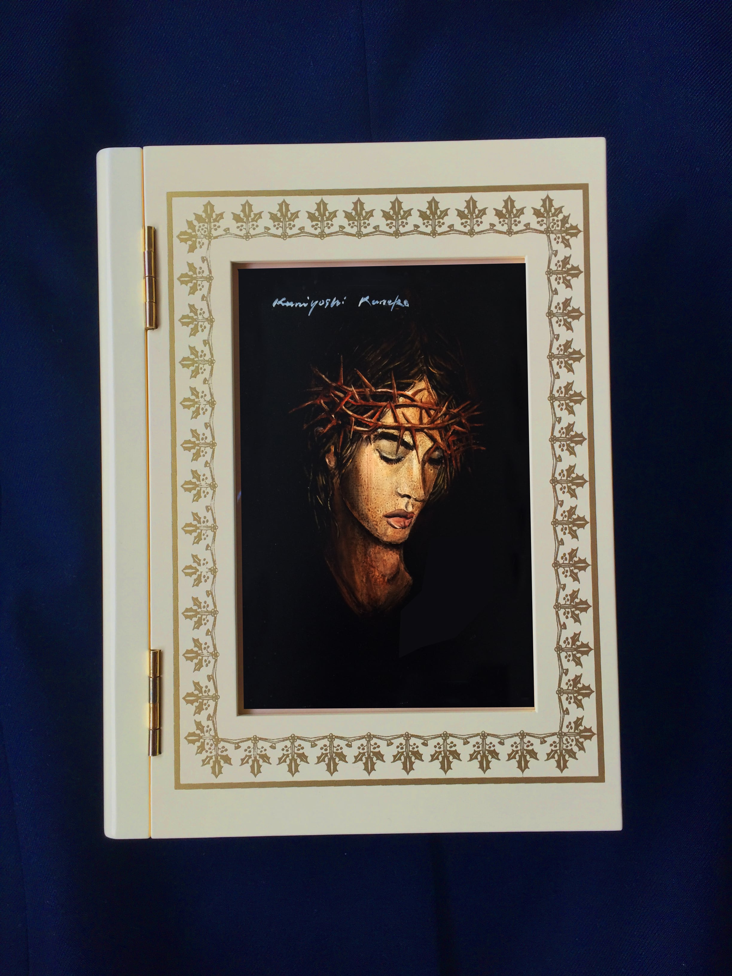 直筆サイン入り hyde × 金子國義 FAITH ジグレ 自画像 Amazon.co.jp: 666枚