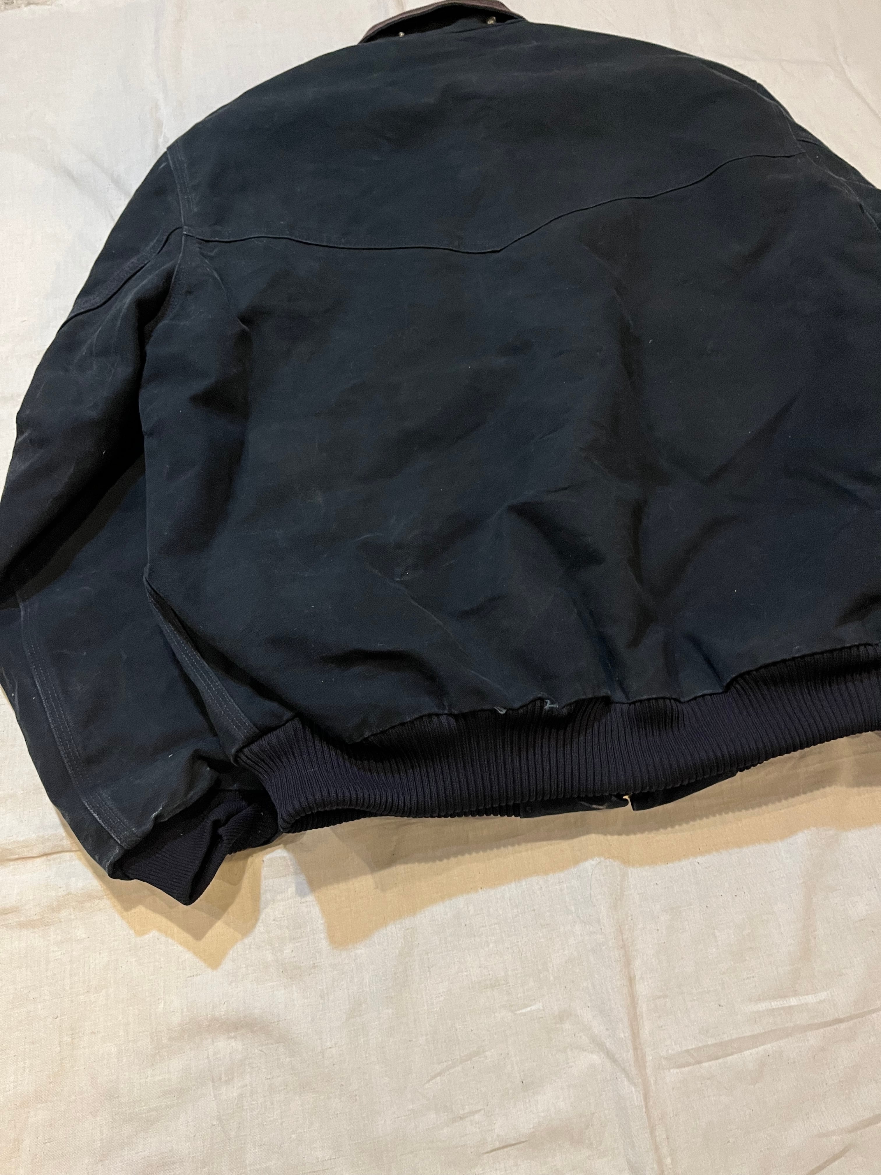 Carhartt J13 BLK Santa Fe Jacket Made in U.S.A. Black カーハート