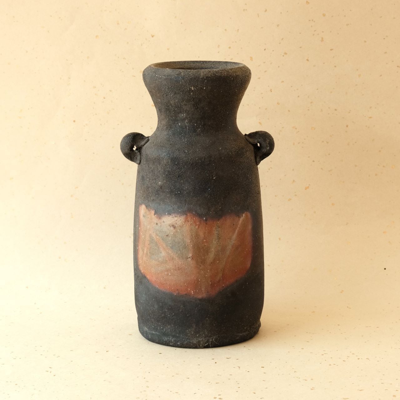 備前焼 牡丹餅 双耳 花入 花瓶 壺 壷 花器 / 華道具 【公式通販】