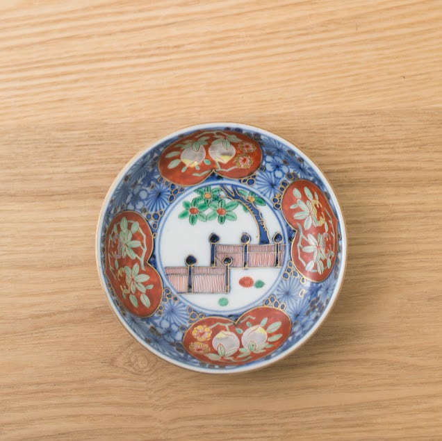 九谷焼 晃山窯 アンティーク 古美術 九谷焼 晃山窯 アンティーク 古