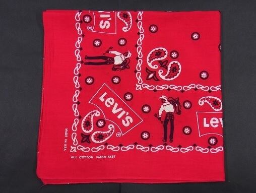 70's Levi's WASH FAST VINTAGE BANDANA リーバイス ヴィンテージ