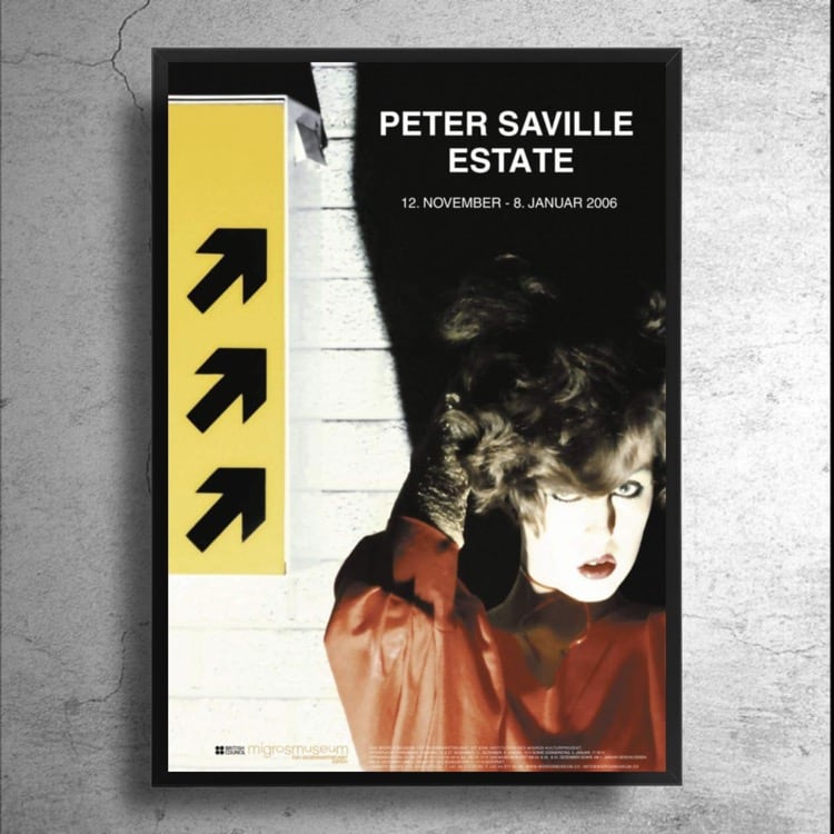 デザイナー『ピーター・サヴィル』スイス現代美術館制作ポスター