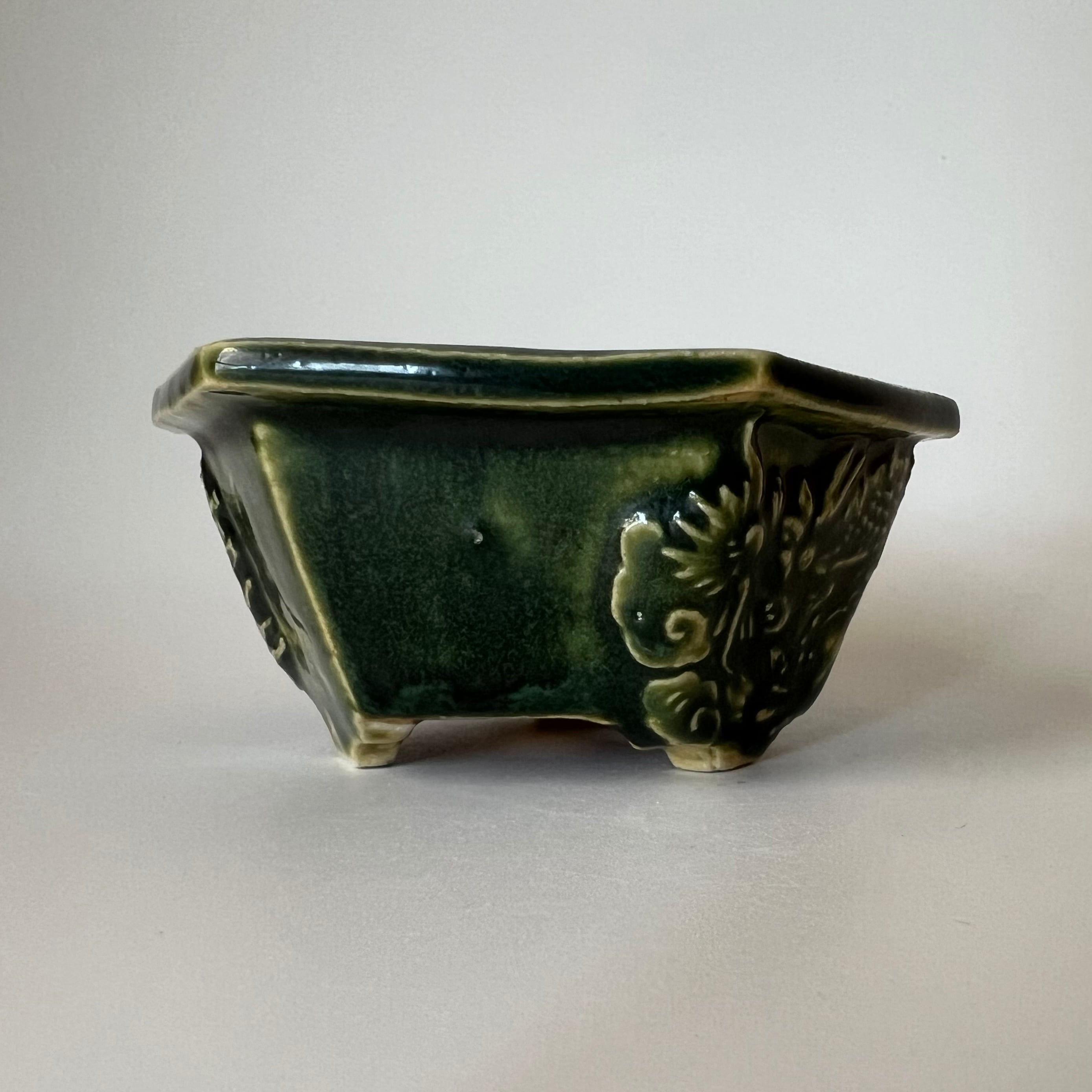 盆栽鉢 / BONSAI POT】一点物 呂宋 六角形（HEXAGON) - Handmade
