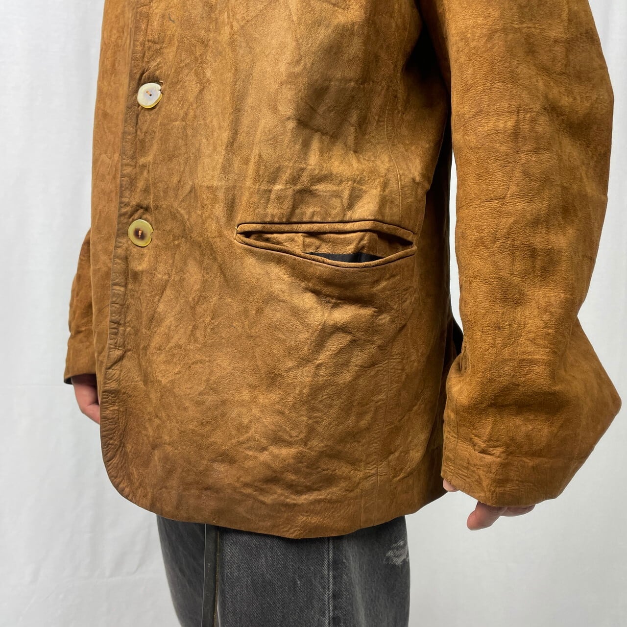 Christian Dior クリスチャンディオール レザージャケット 44 【超希少