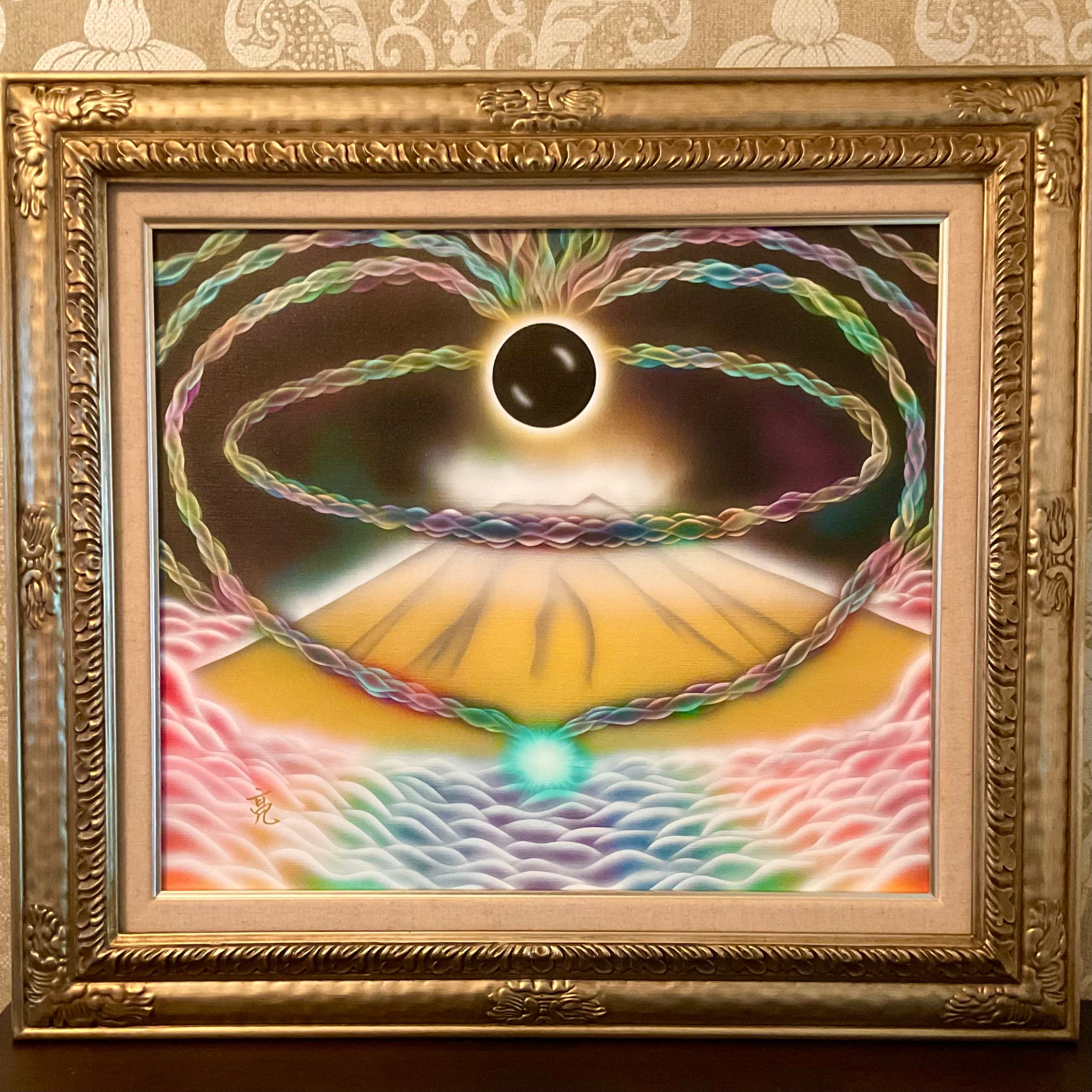 開運絵画新春セール☆ミカドスサノオ月読命天照大御神 公式 強力