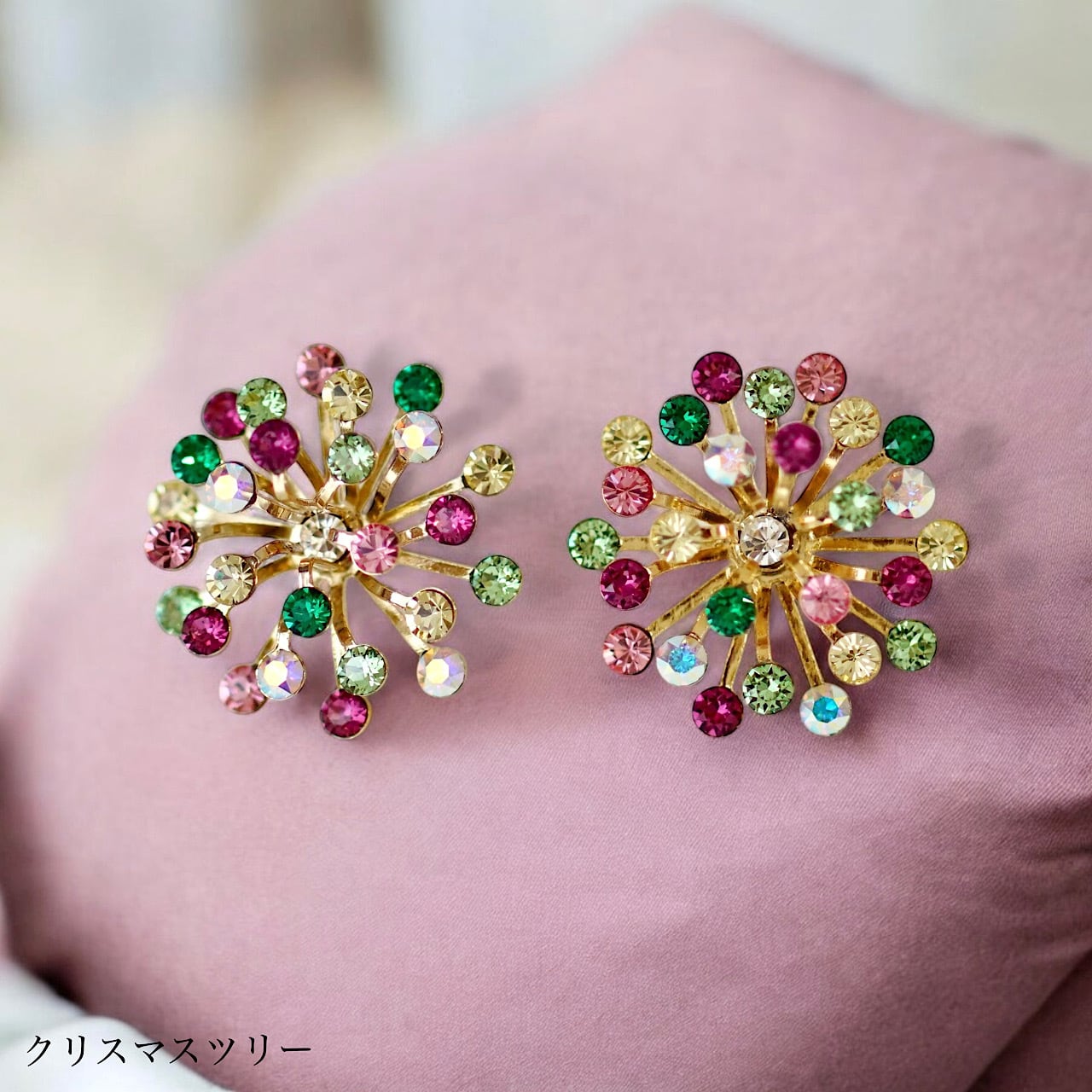 花火ピアス | MAKI NUMOTO (マキ ヌモト) ｜コスチュームジュエリー