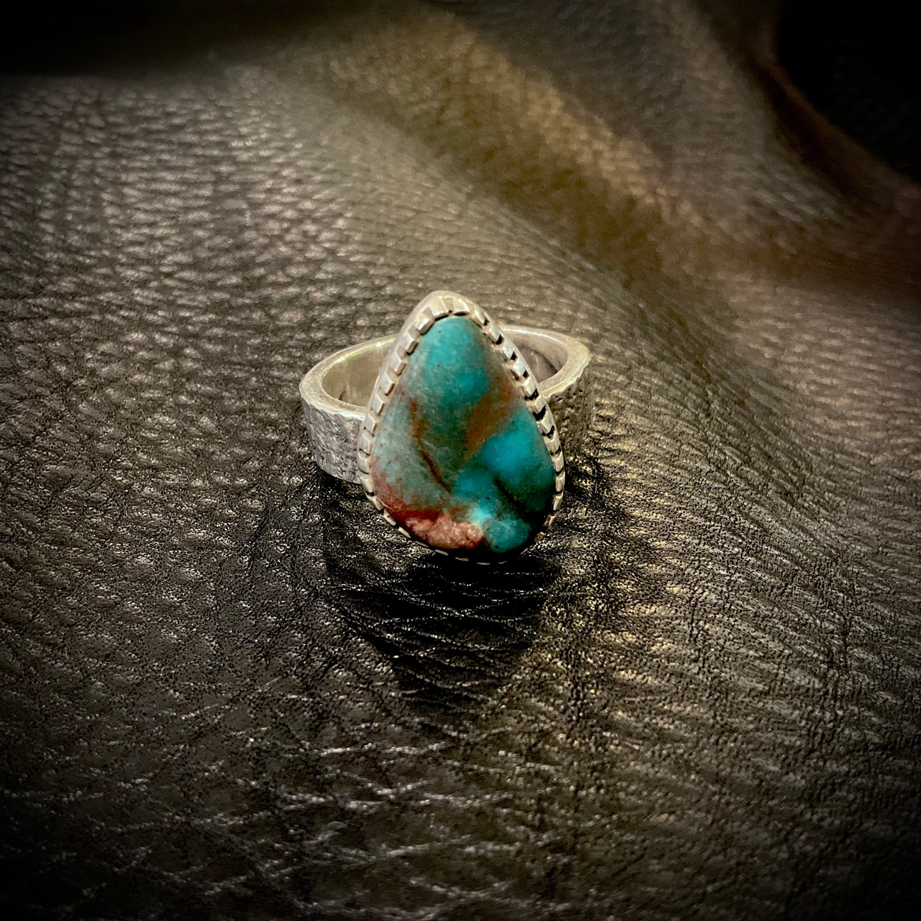 WHEEL WORKS ホイールワークス Smoky Bisbee Turquoise Ring