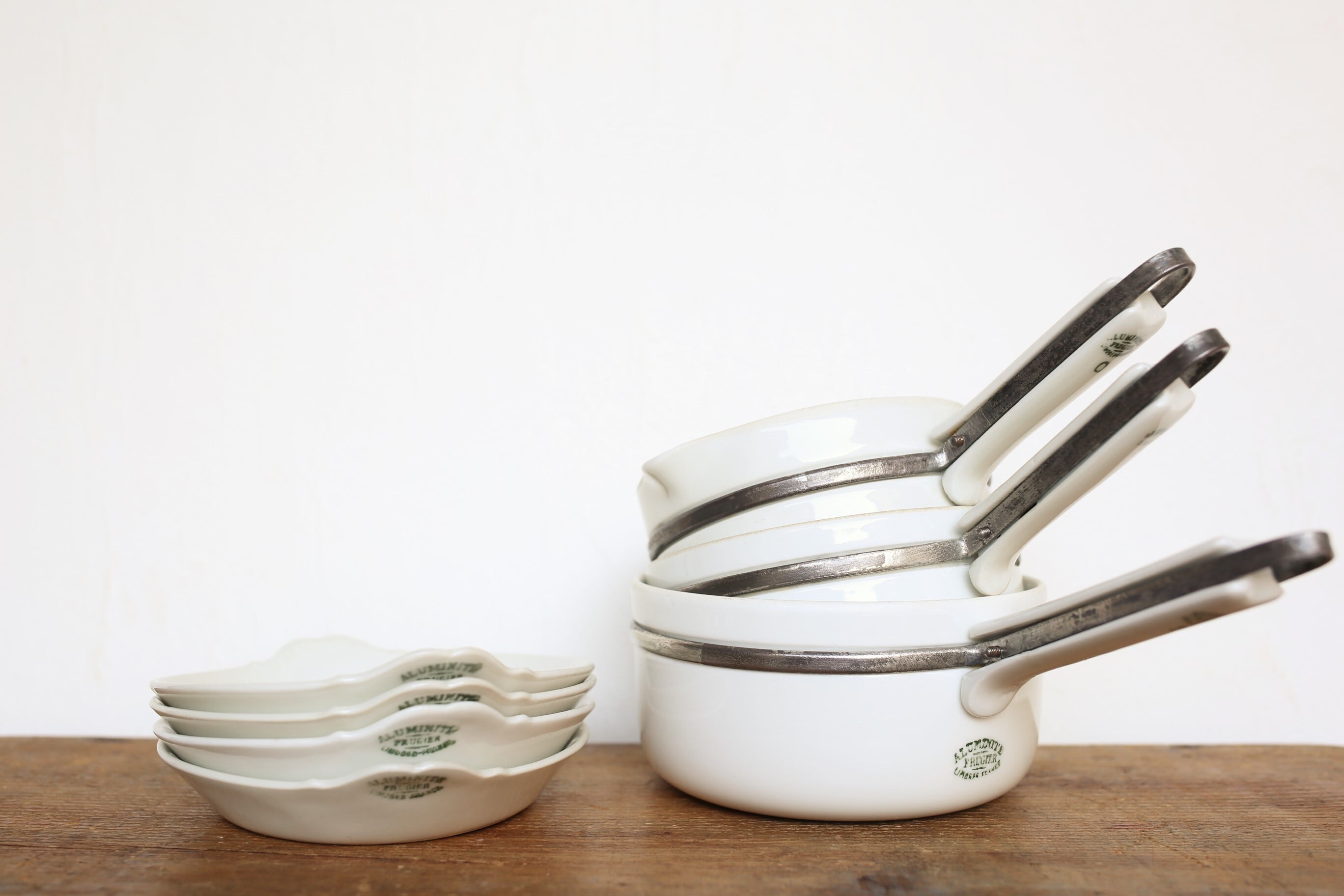 フランス アンティーク リモージュ 『ALUMINITE』 ブリュレ皿 N-01035