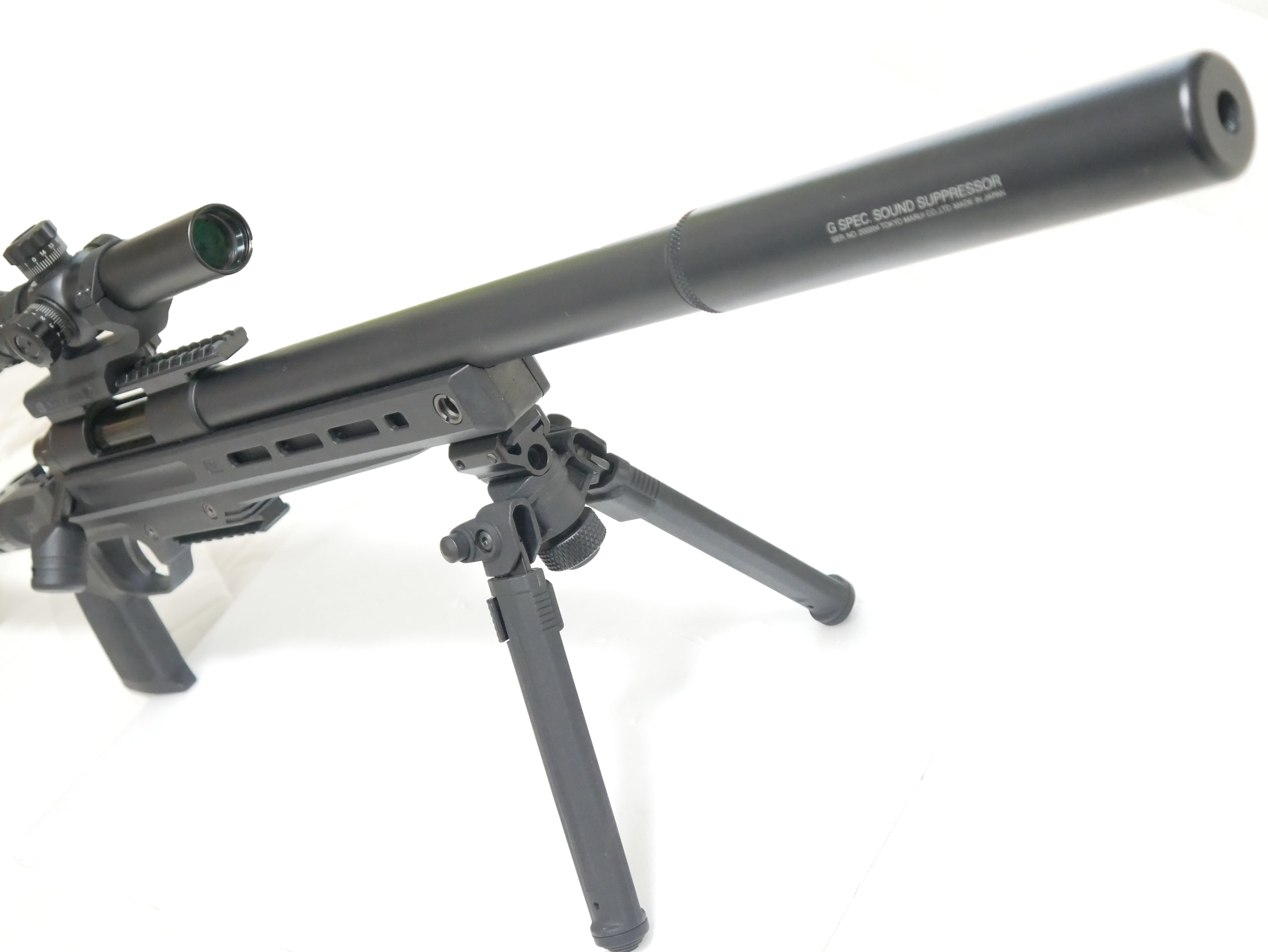 良品】東京マルイ VSR10 Gスペック ブラック スコープ サイレンサー付