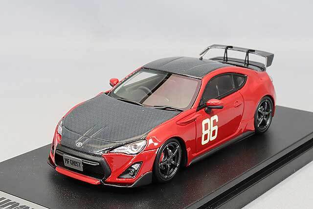 希少 1／43 モデラーズ トヨタ 86 MFG 第4戦 シーサイドダブル