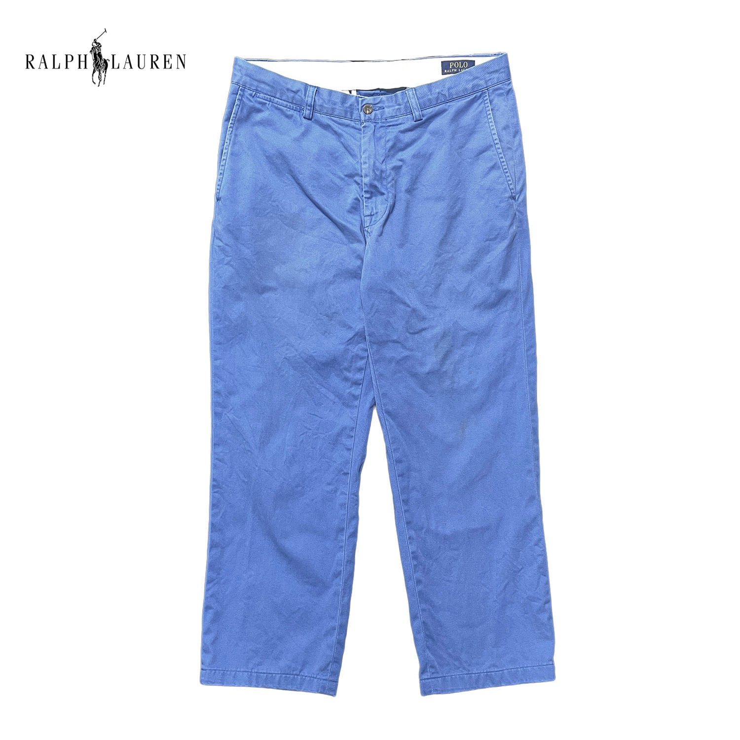USA 古着 ポロ ラルフローレン コットンチノ スラックス チノパン