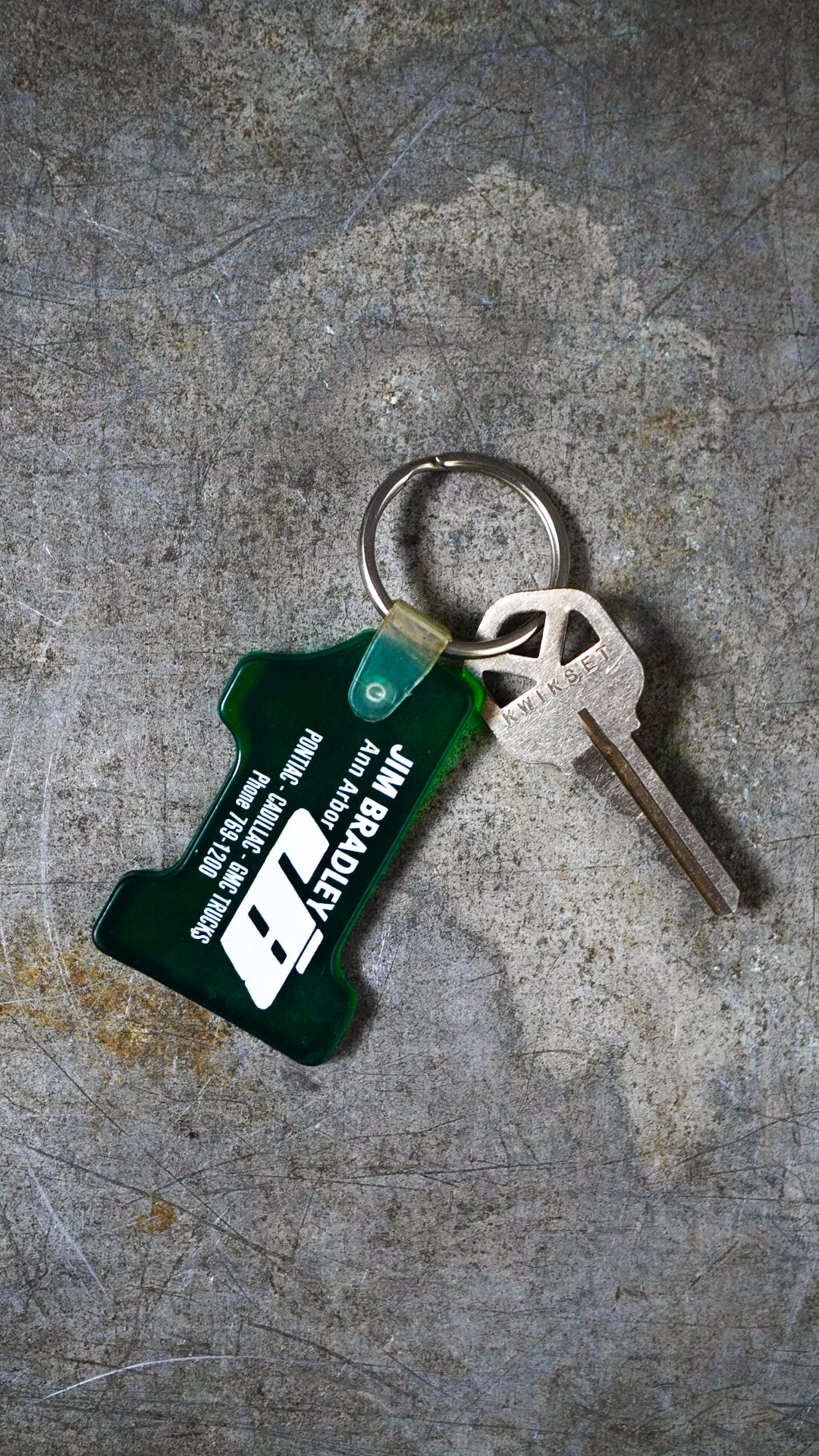 VINTAGE】U.S. VINTAGE #1 アドバタイジング キーリング 《AD 広告