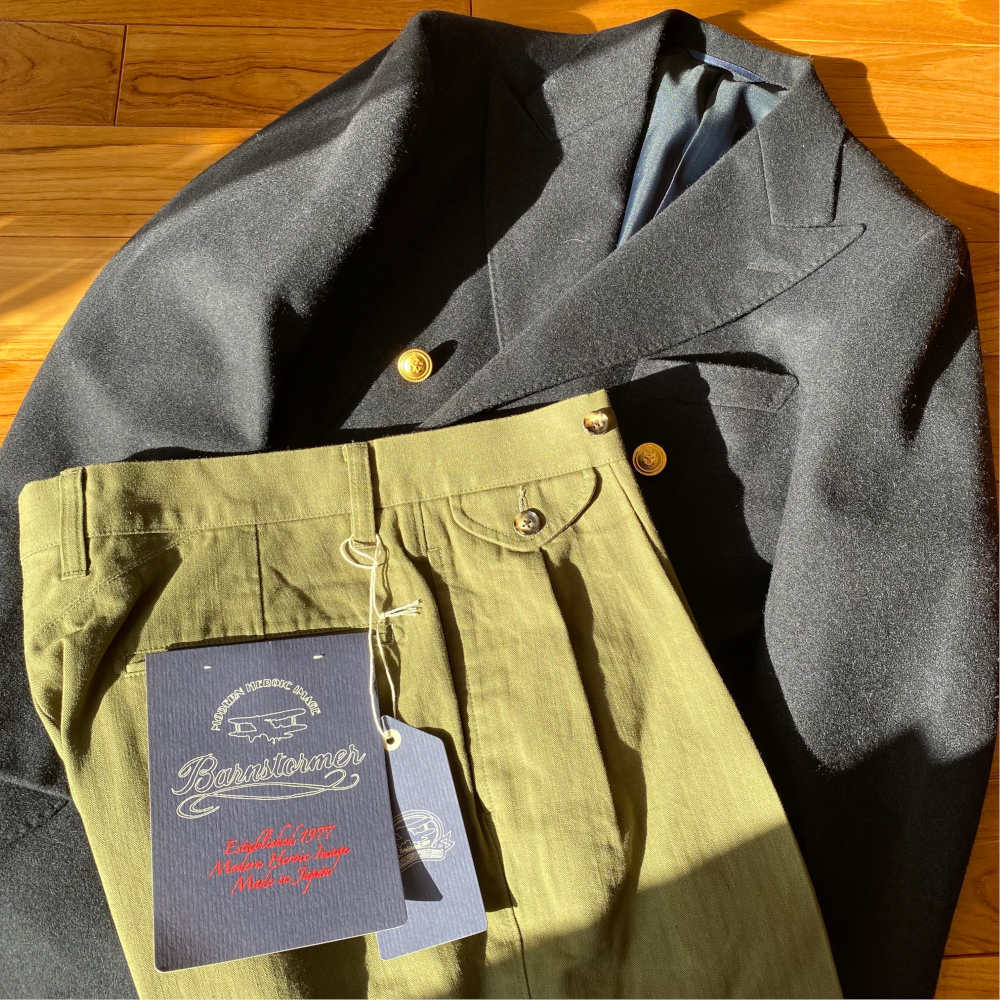 BARNSTORMER / バーンストーマー マッカーサー ツーインプリーツ