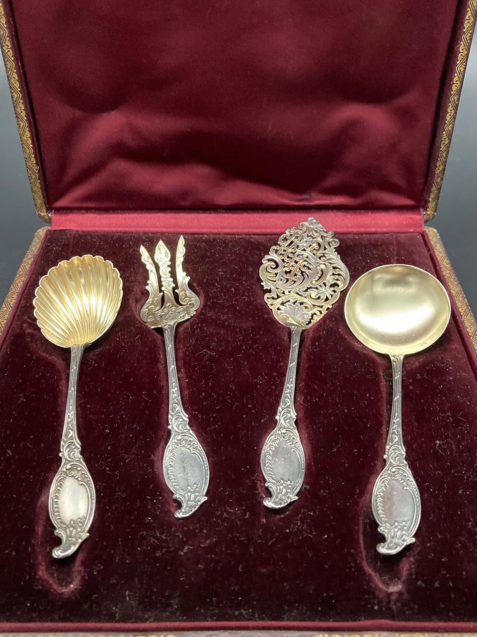 カルディヤック Cardeilhac ナイフレスト アンティーク キャルデラック