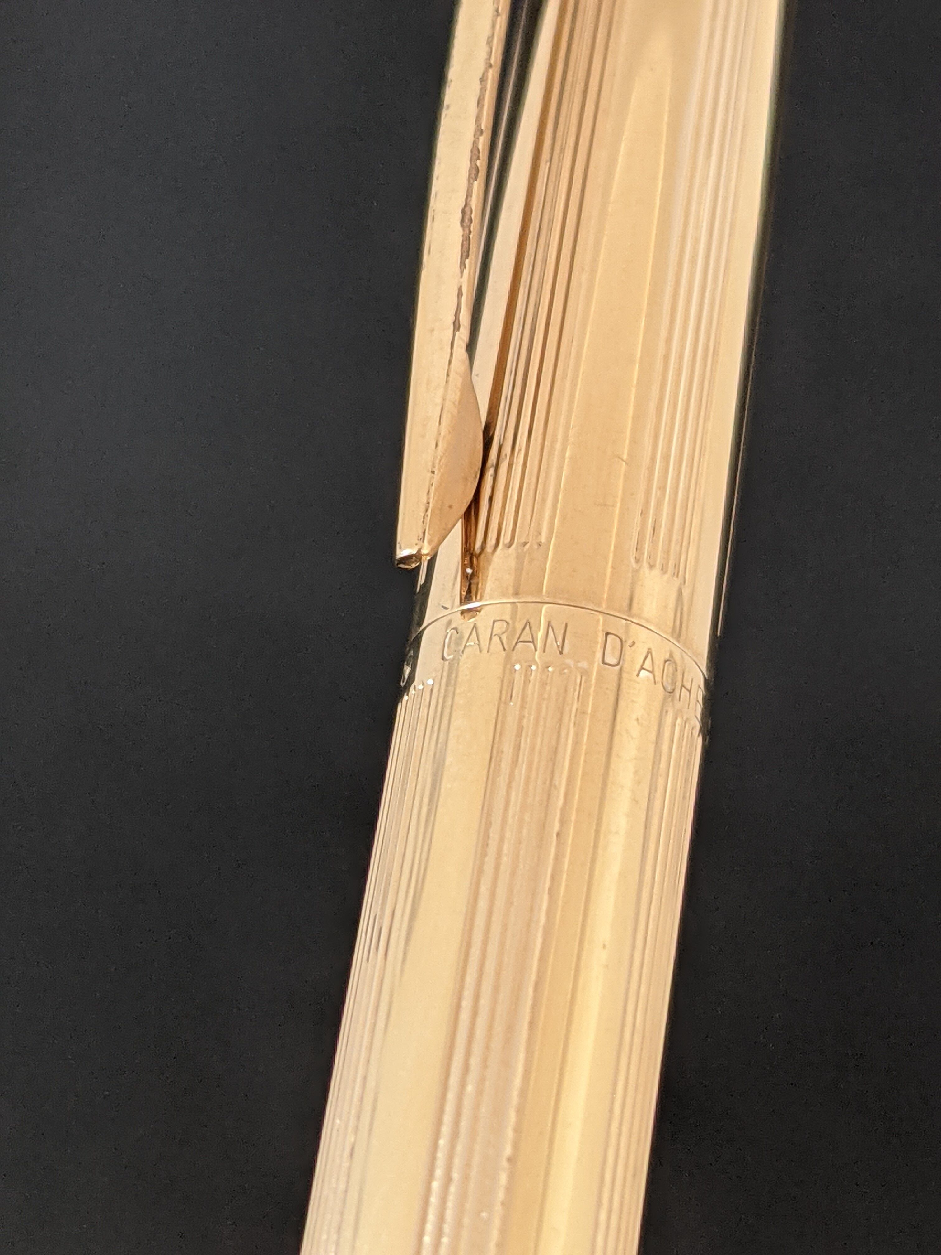 80s カランダッシュ エペ CARAN D'ACHE （極細字） 14K 02585 | 川口