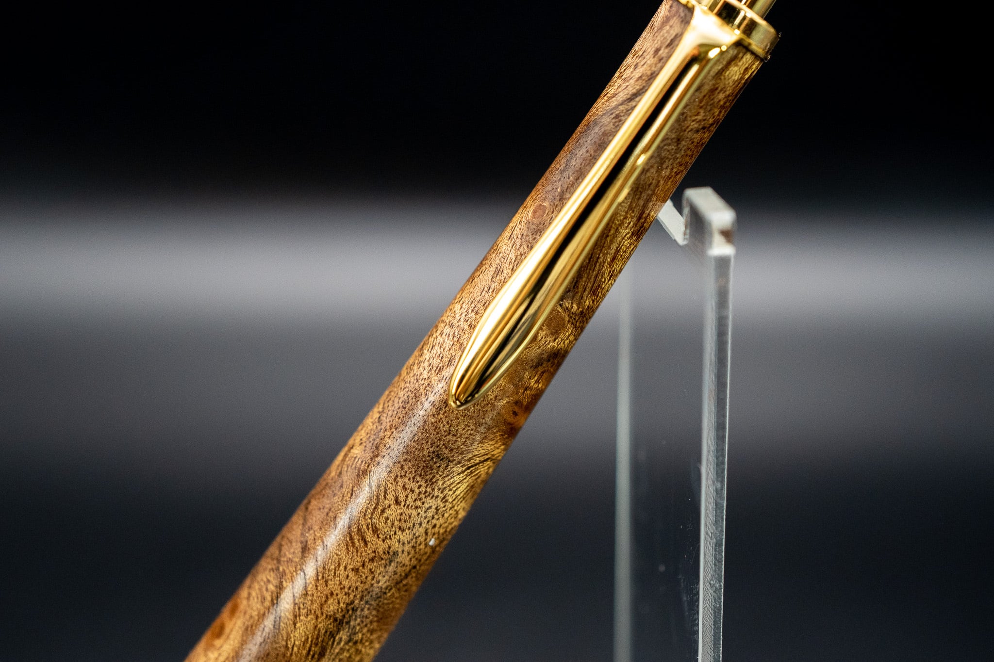 黄金樟 ミャンマーの国宝の材 シガーペン OK0209 P0 替え芯付き 黄金樟瘤（