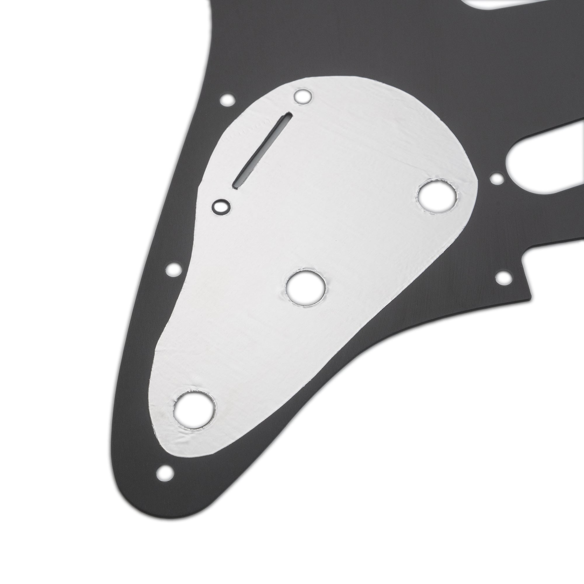 VARIOUS ANODIZED PICK GUARD SERIES - 11 holes ST-type - Black