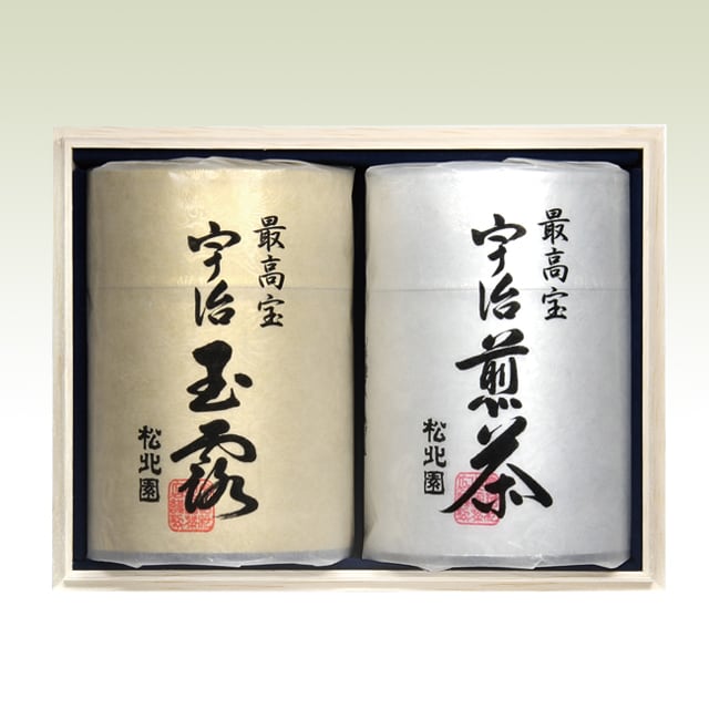 宇治玉露・煎茶詰合せ SK300 | 松北園茶店