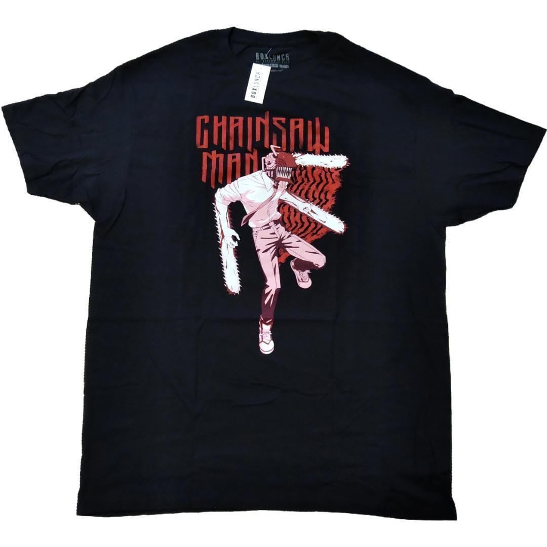 チェンソーマン Tシャツ XLサイズ 黒 アニメT デンジ 未使用新品