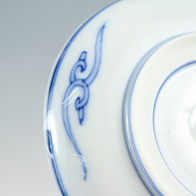 2008 オールドニッポン 金彩盛上泥漿龍図紋 皿 2客 2008 オールドニッポン