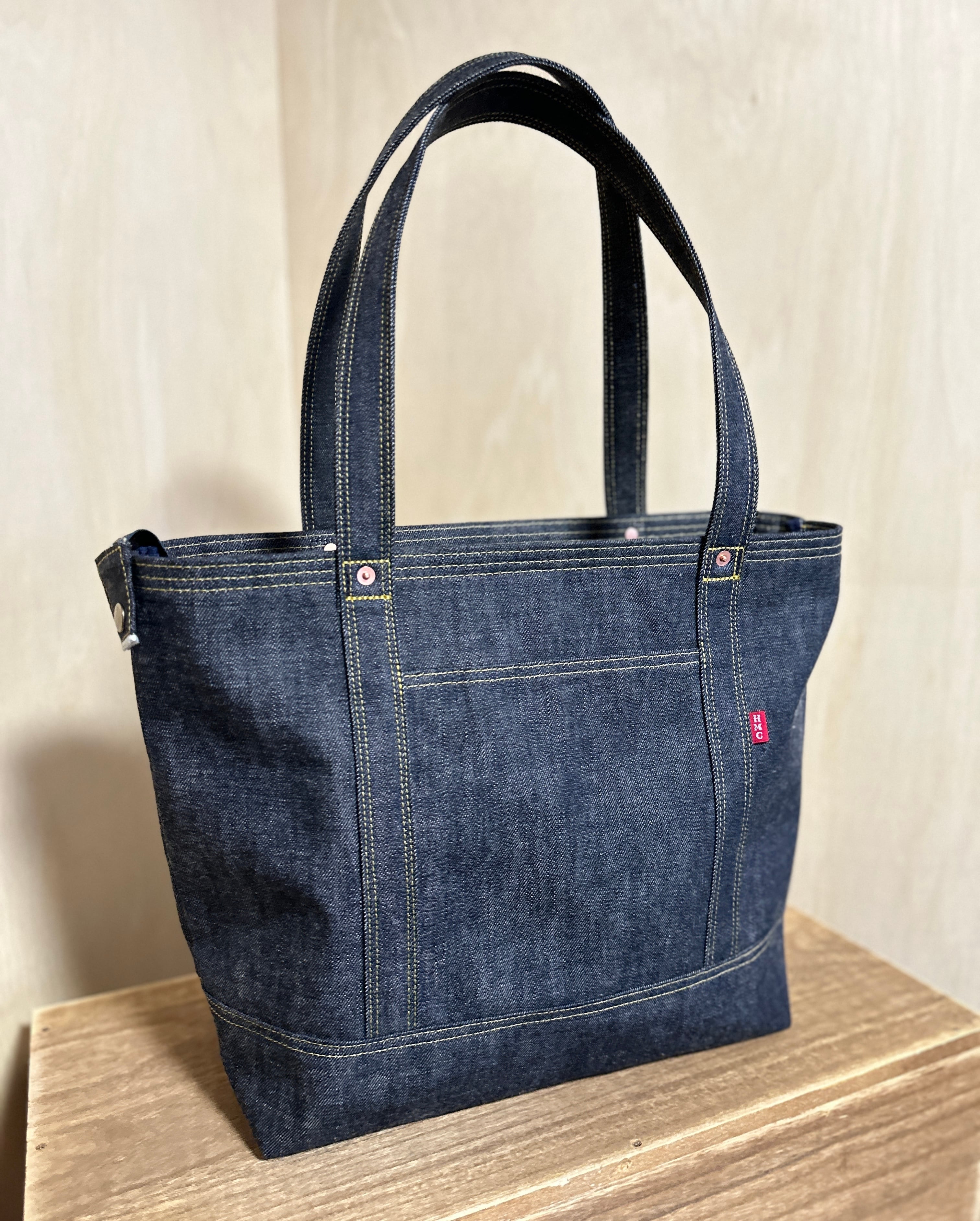 デニムトートバッグ Lサイズ 【岡山デニム 倉敷帆布 デニムバッグ